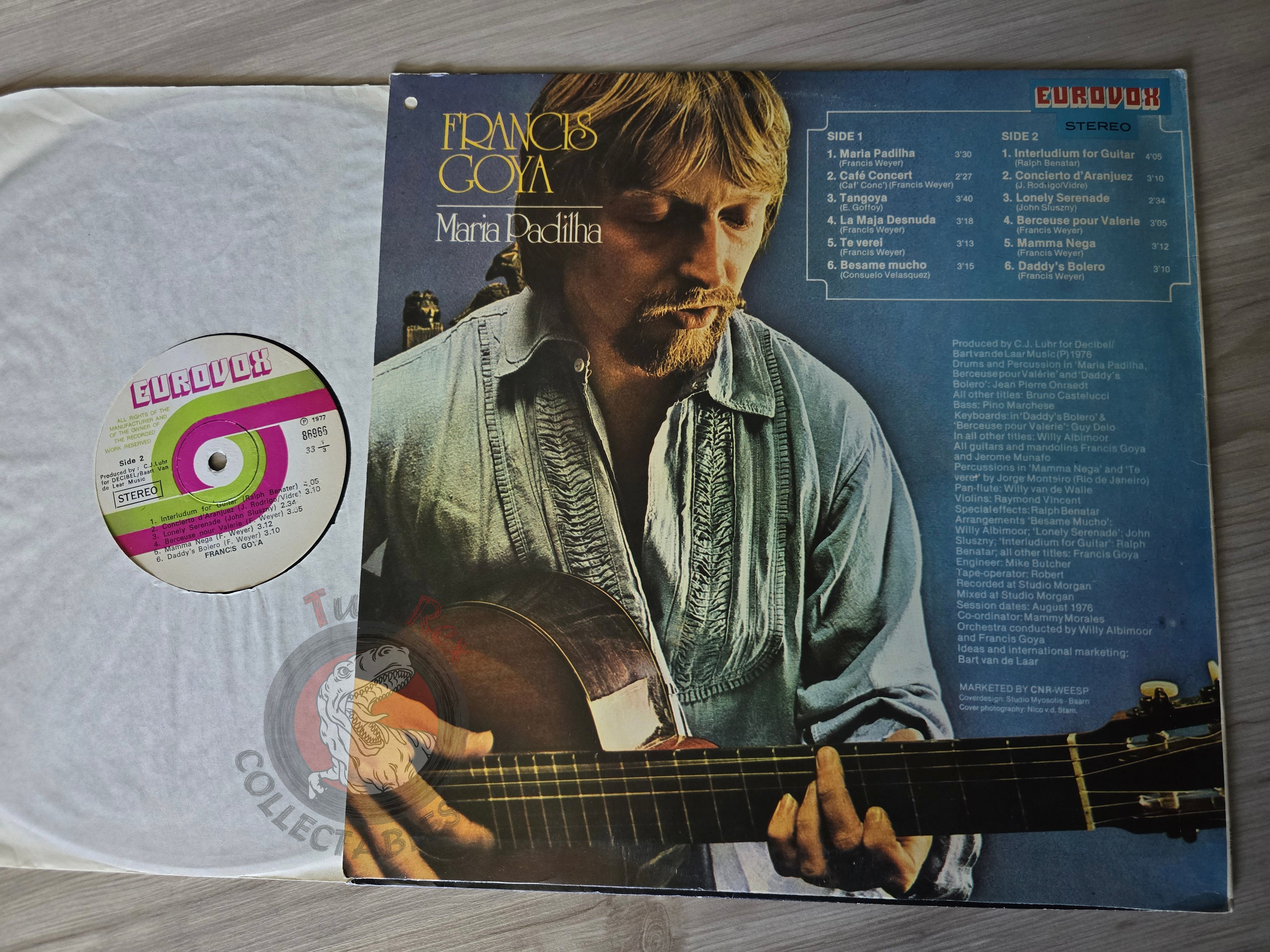 Francis Goya – Maria Padilha Turkish Pressing Vinyl Turkey Edition 1