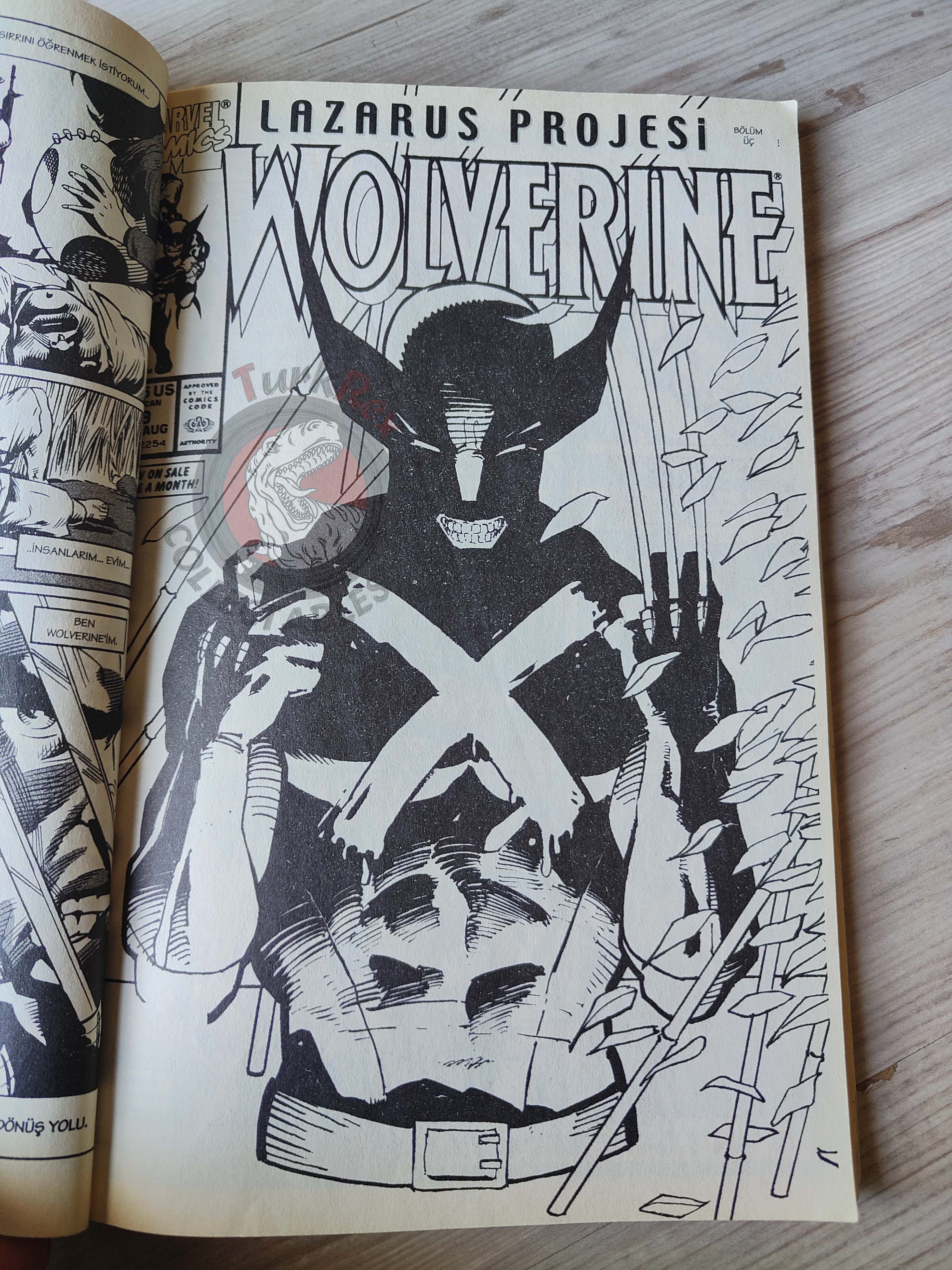 Wolverine #2 2002 Turkish Comic Turkey #28 #29 #30 #31 X-Men