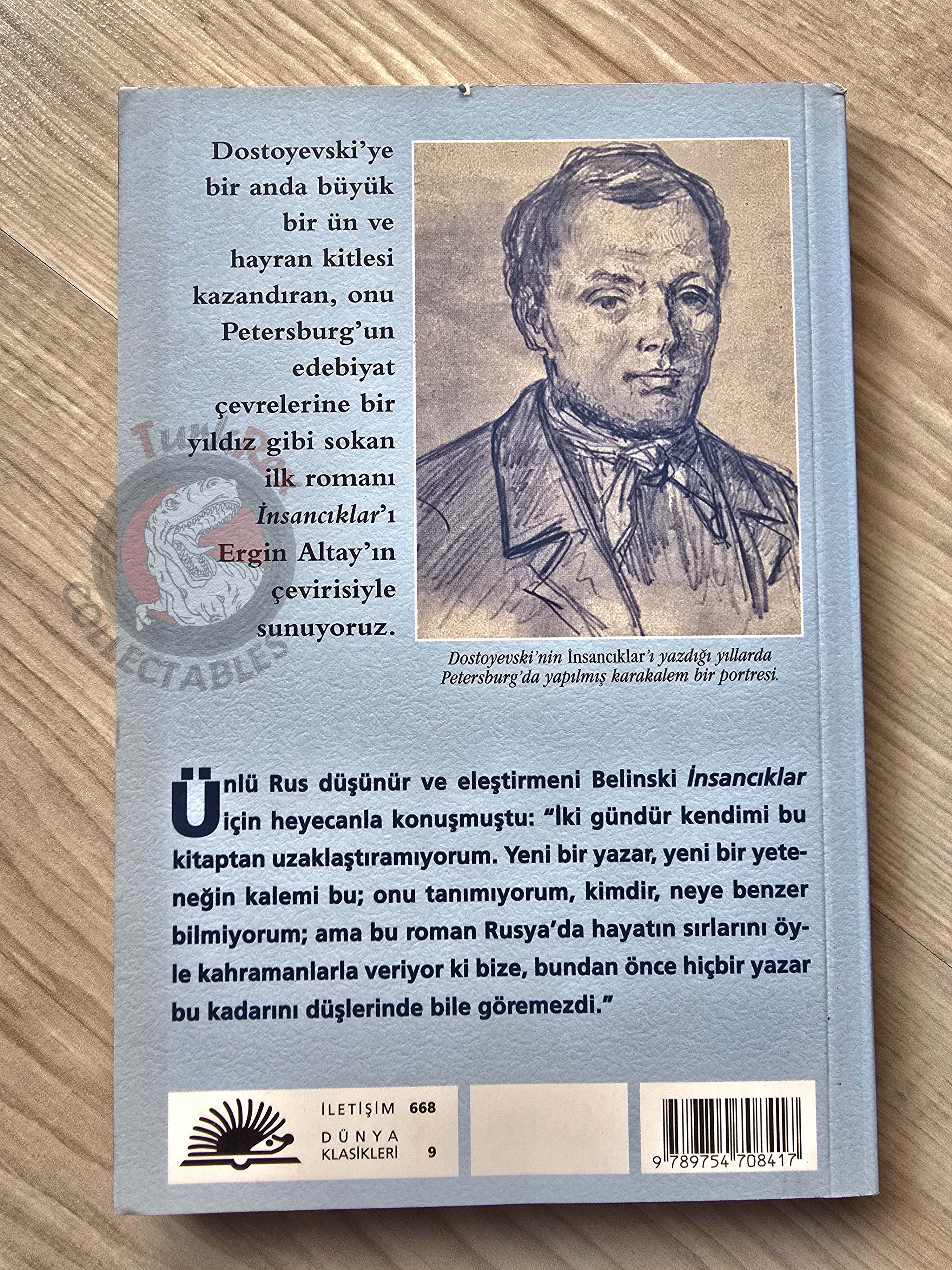 Fyodor Dostoyevsky – Poor Folk 2010 Turkish Book Turkey