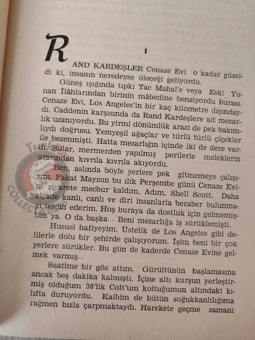 Richard S. Prather – Shell Scott Dig That Crazy Grave 1964 Turkish Book Turkey