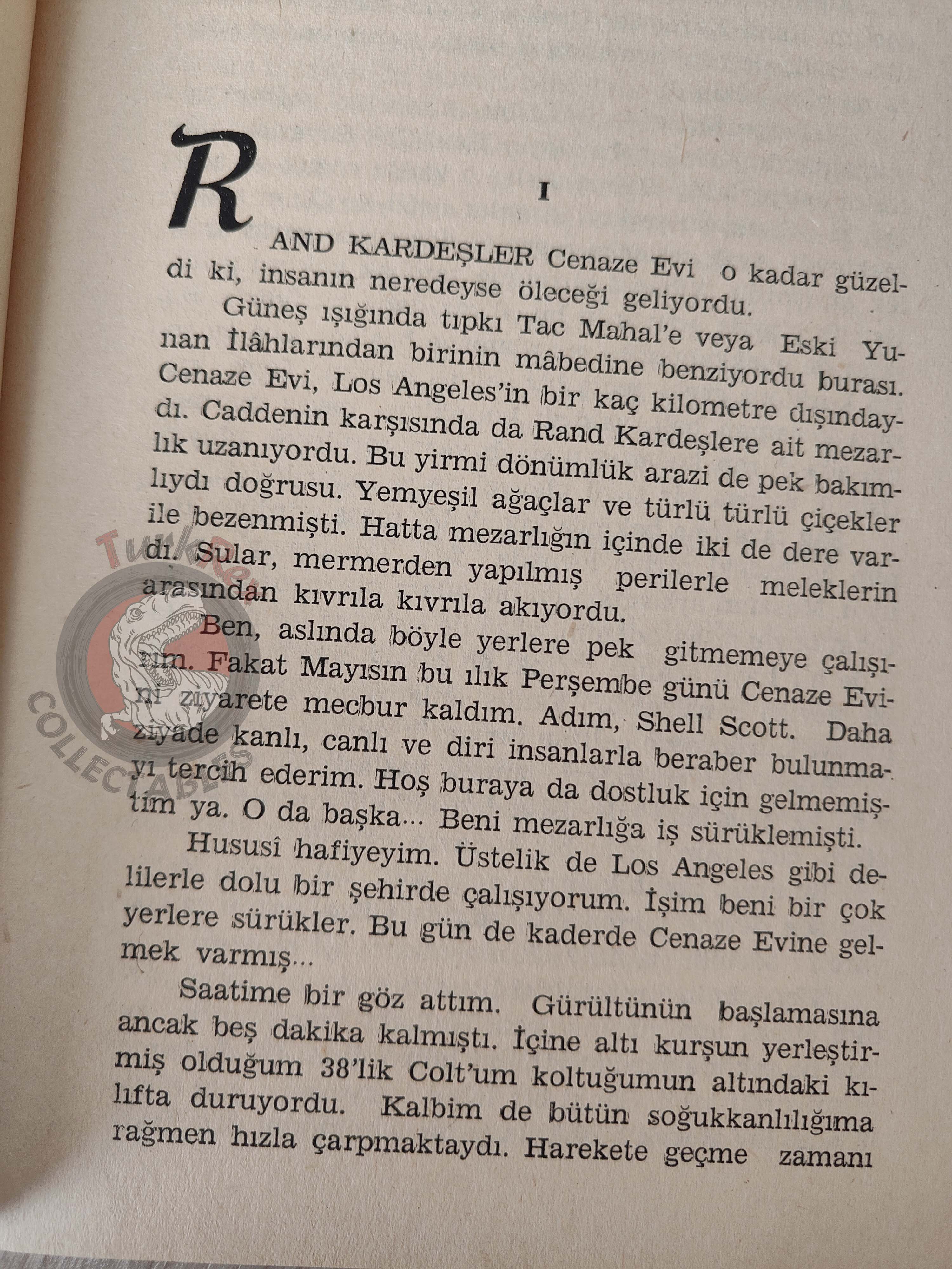 Richard S. Prather – Shell Scott Dig That Crazy Grave 1964 Turkish Book Turkey