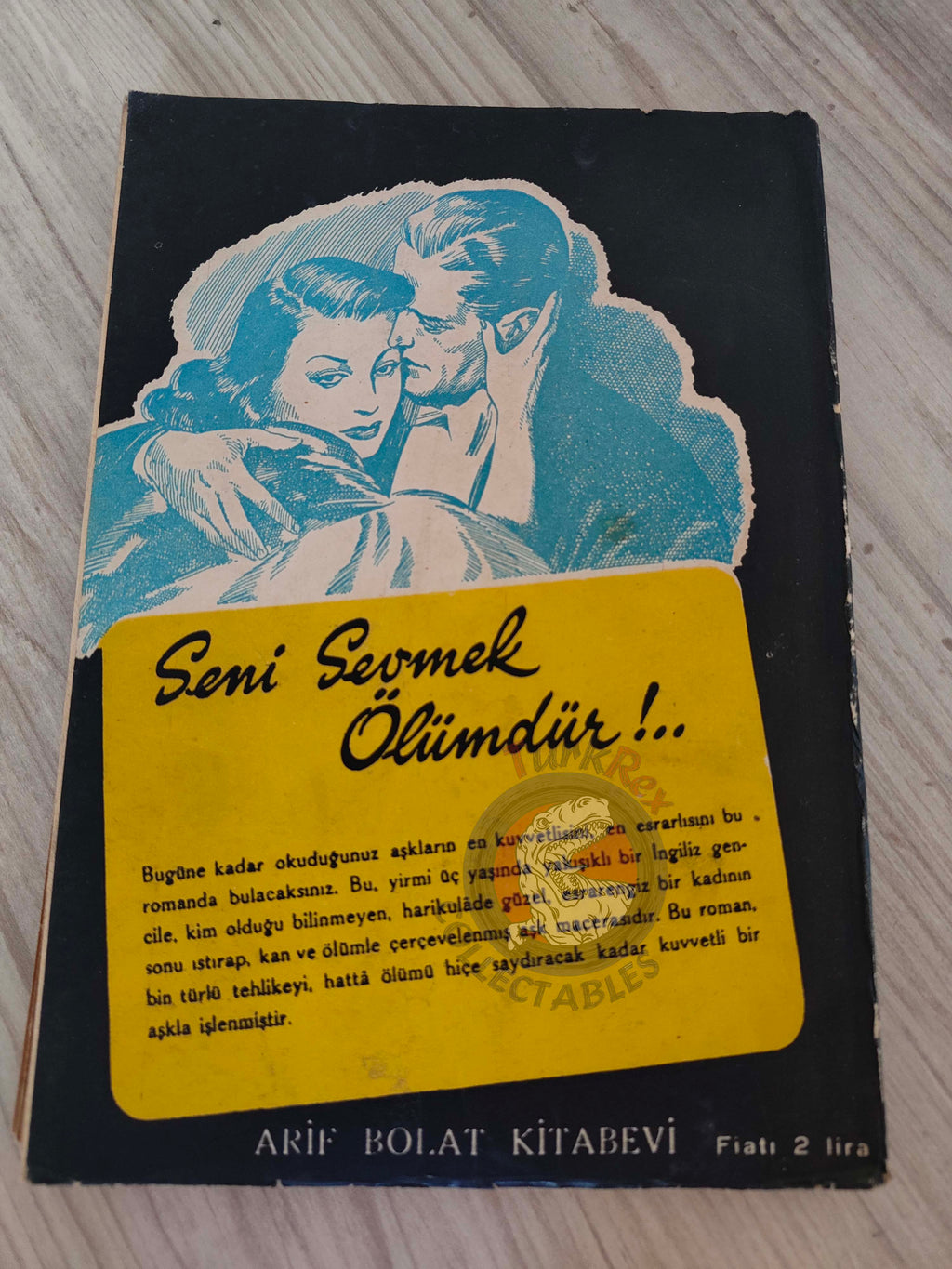 Elinor Glyn – Three Weeks 1946 1st Turkish Book Turkey