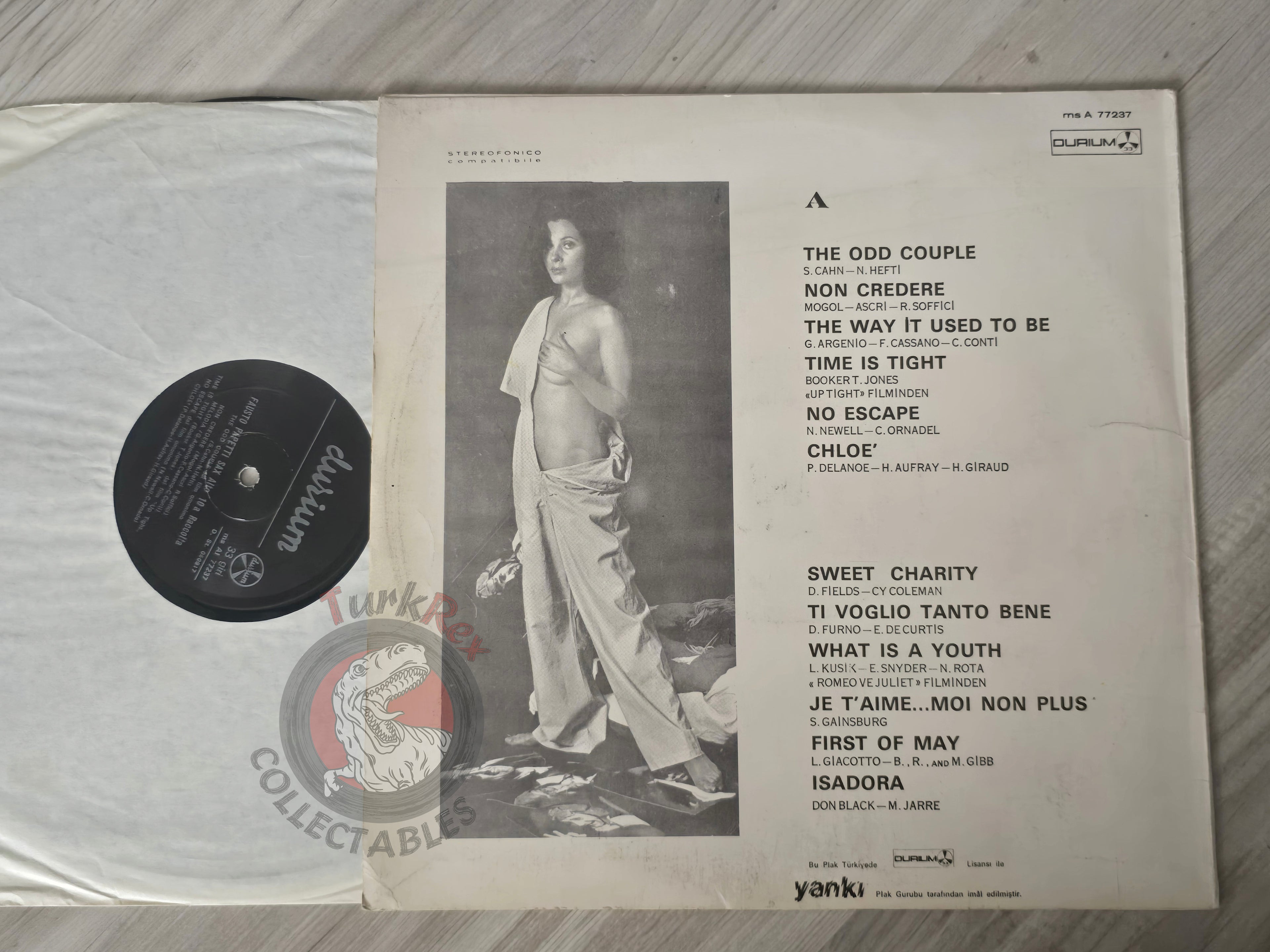 Fausto Papetti – 10a Raccolta Turkish Pressing Vinyl Turkey Edition 2