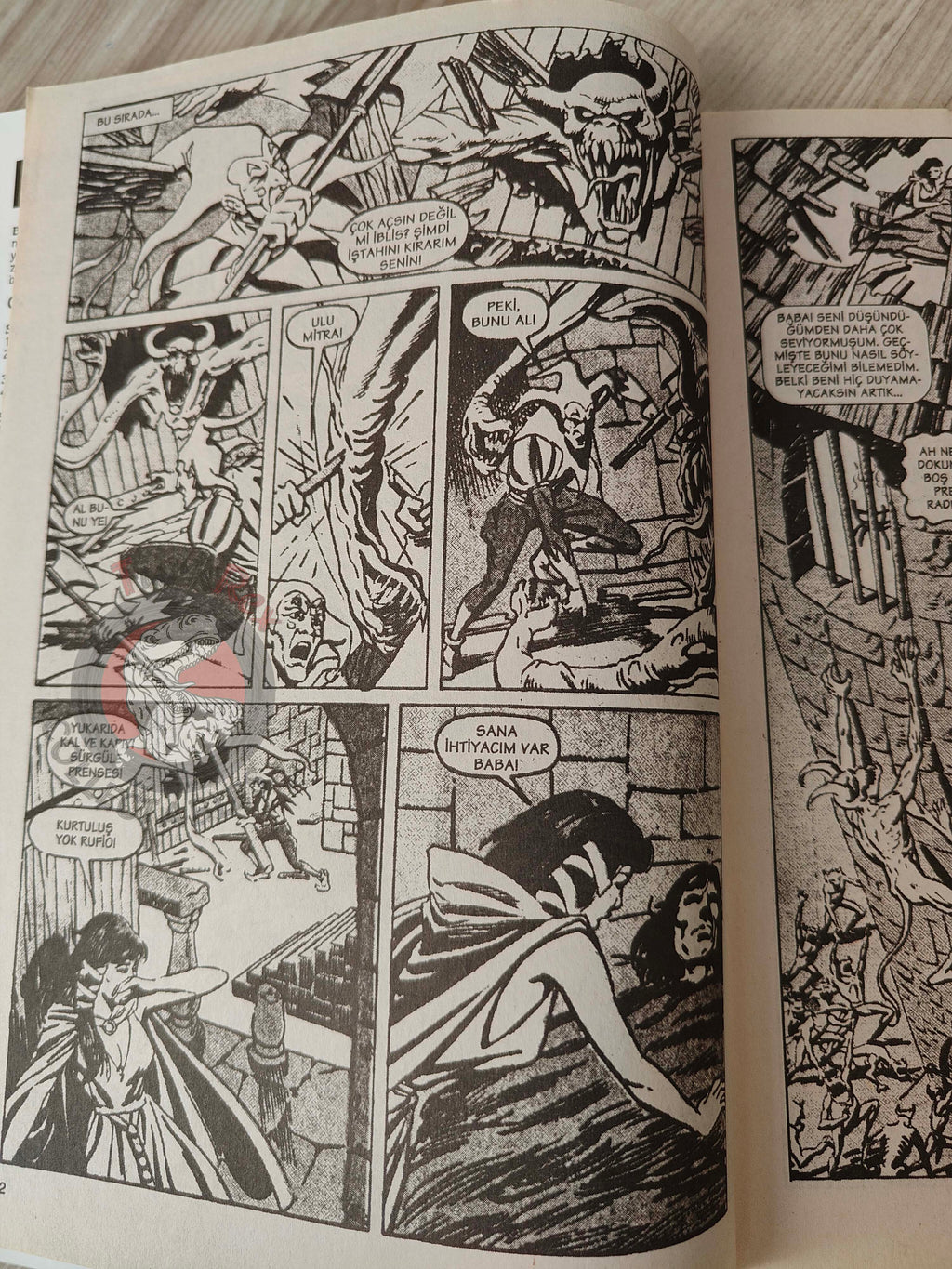 Imparator Conan #3 Conan the King #40 Turkish Comic Turkey