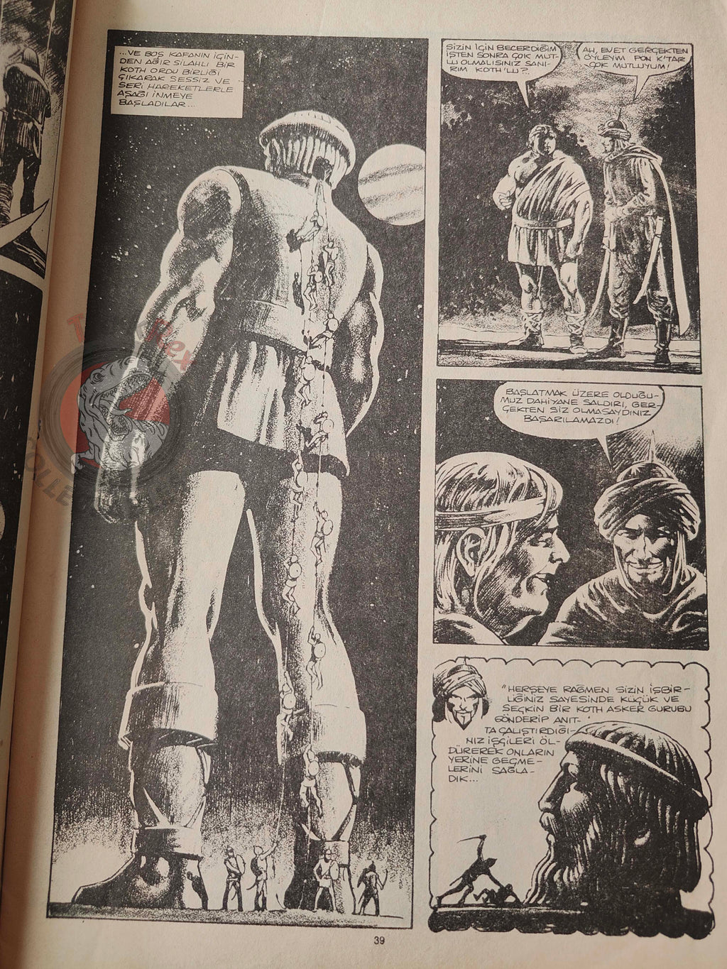 Conan & Superman #57 1983 Turkish Comic Turkey