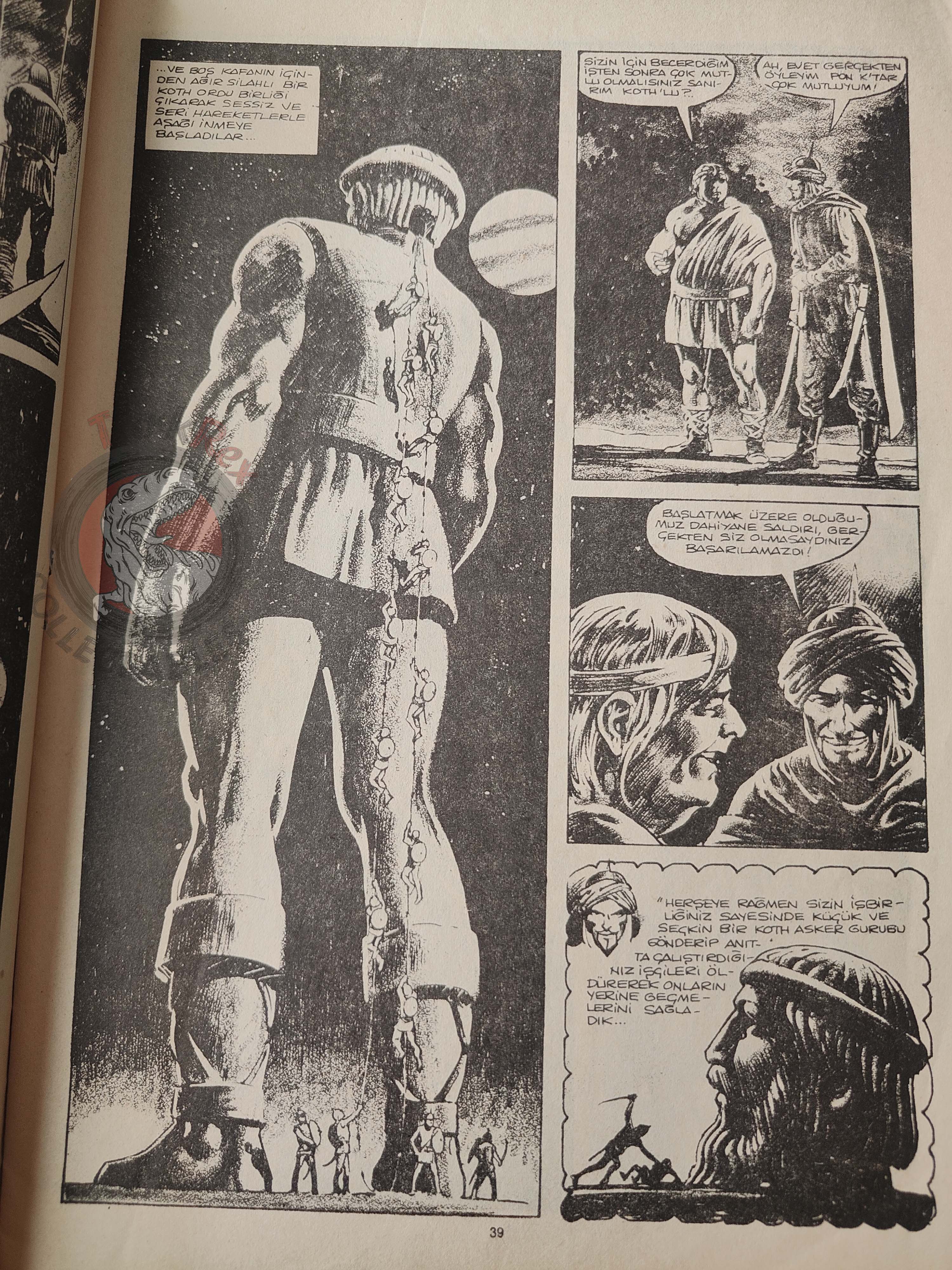 Conan & Superman #57 1983 Turkish Comic Turkey
