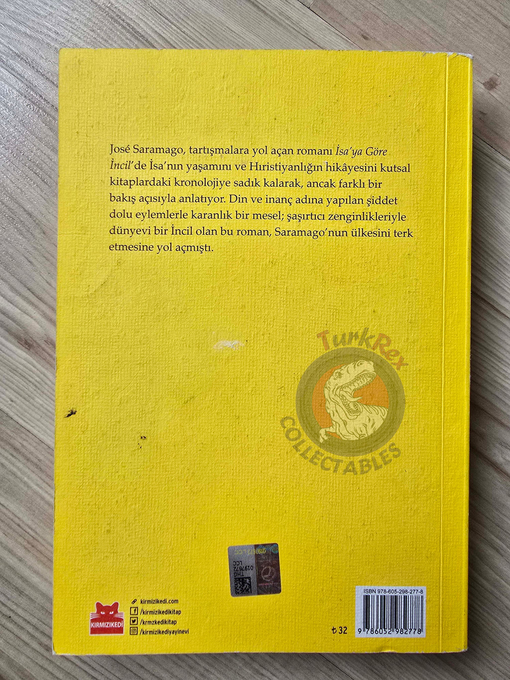José Saramago –  The Gospel According To Jesus Christ 2018 Turkish Book Turkey