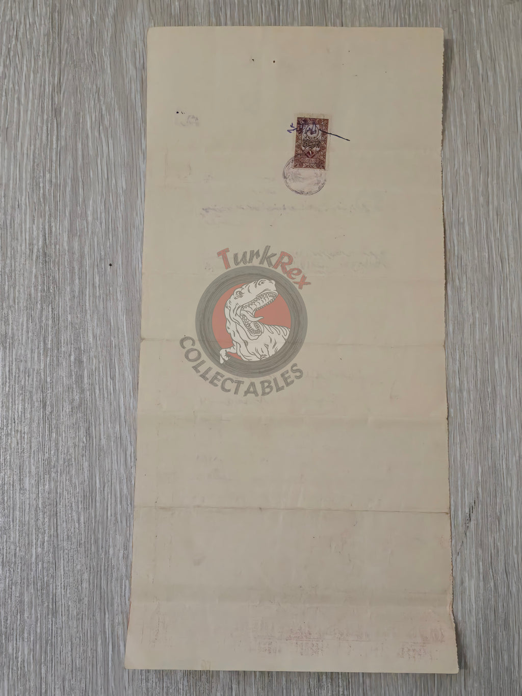 Ottoman 1920 Land Deed House and Plot in Kilis Kara Ali Muslim Citizen Title Deed