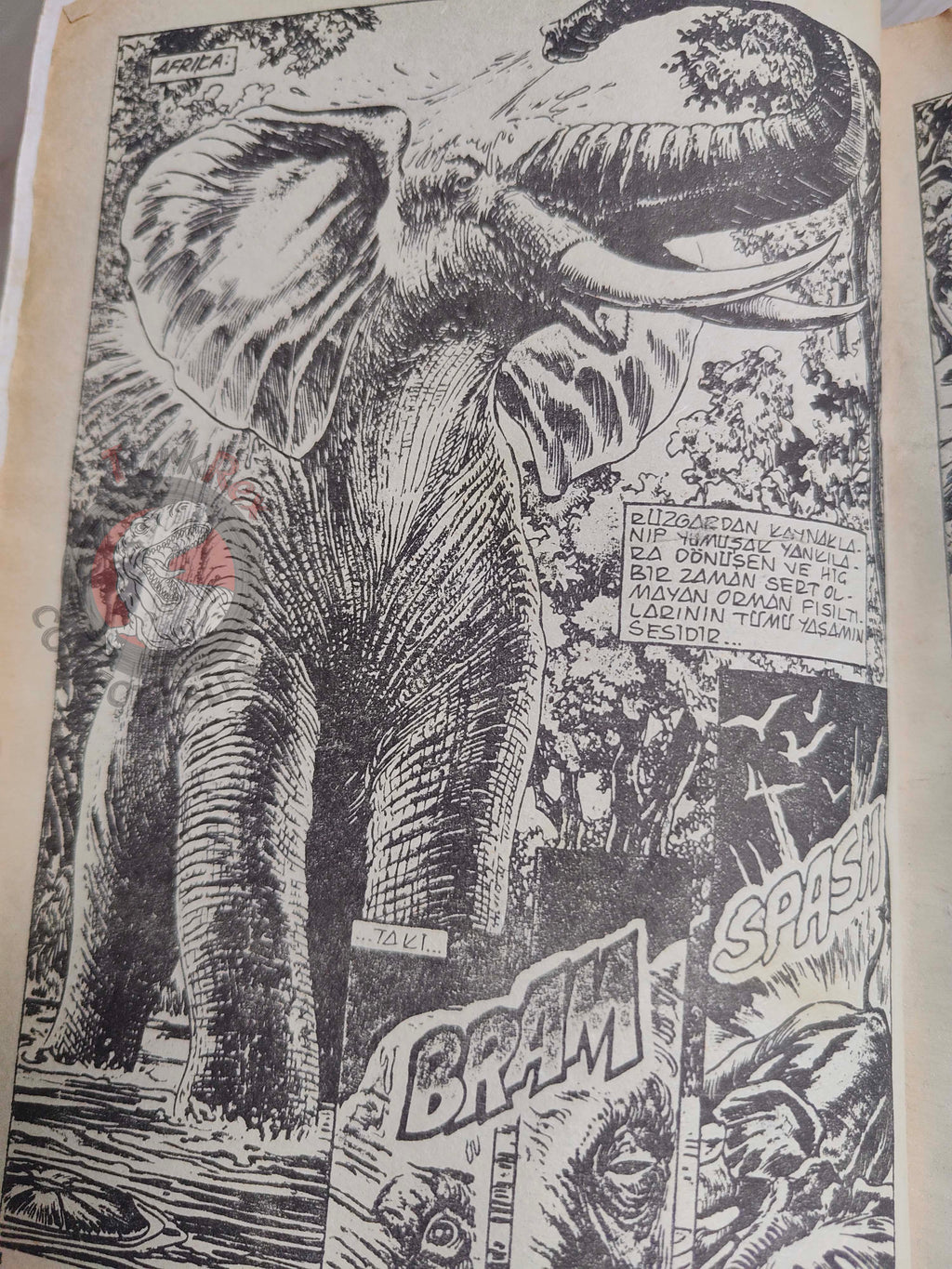 Hulk #9 1988 Turkish Comic Turkey cover #18 #130
