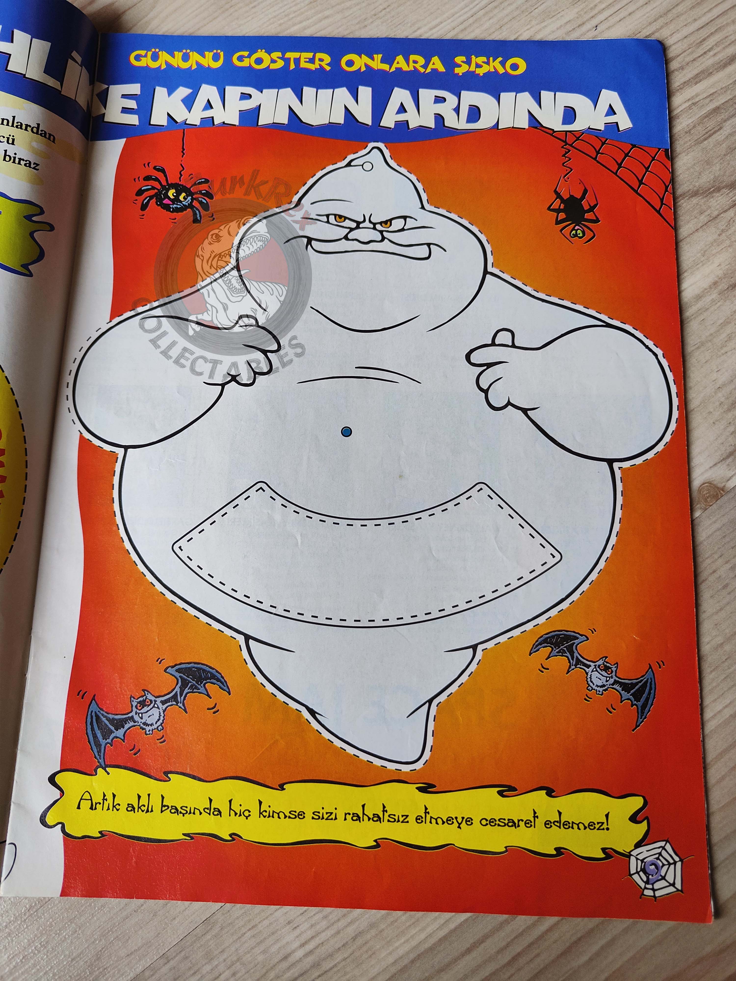 Casper the Friendly Ghost Magazine – Issue #29 1998 Turkish Comic Turkey