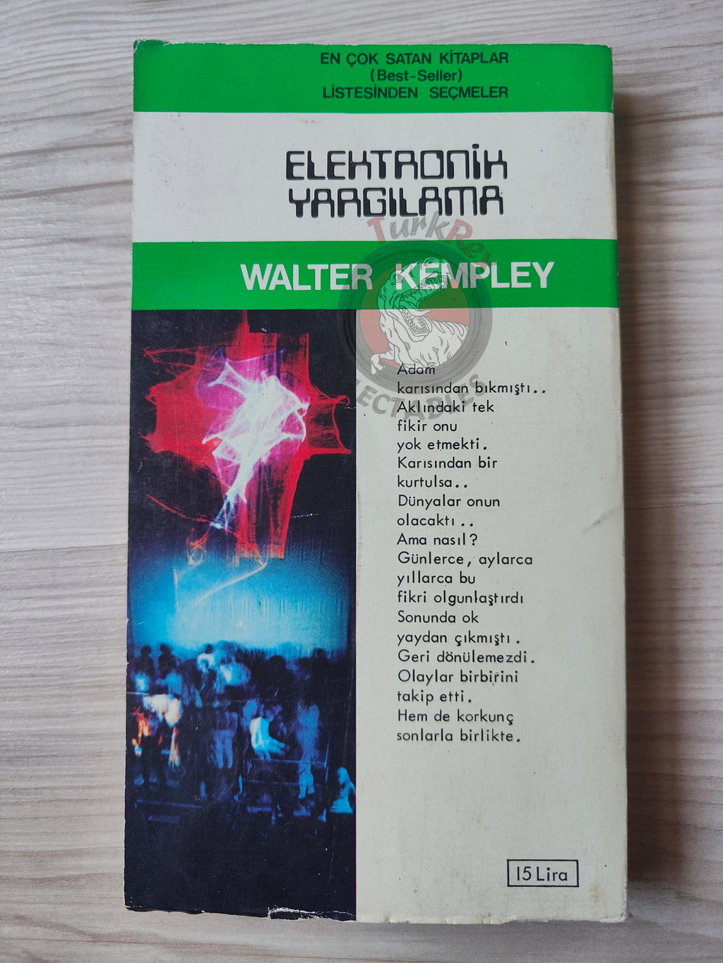 Walter Kempley – The Probability Factor 1974 1st Turkish Book Turkey
