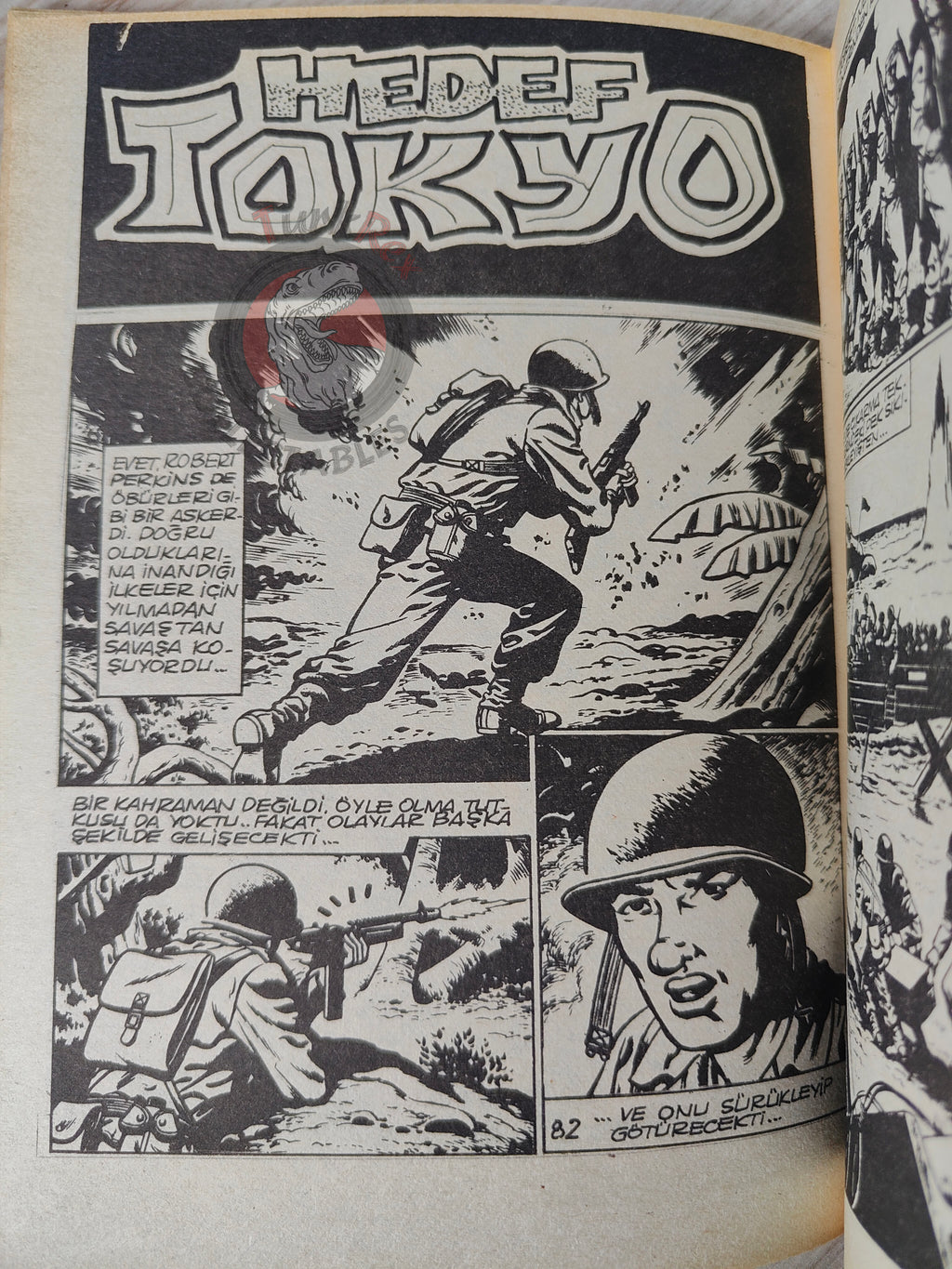 War Picture Library Special #6 1982 Turkish Comic Turkey WW2 stories
