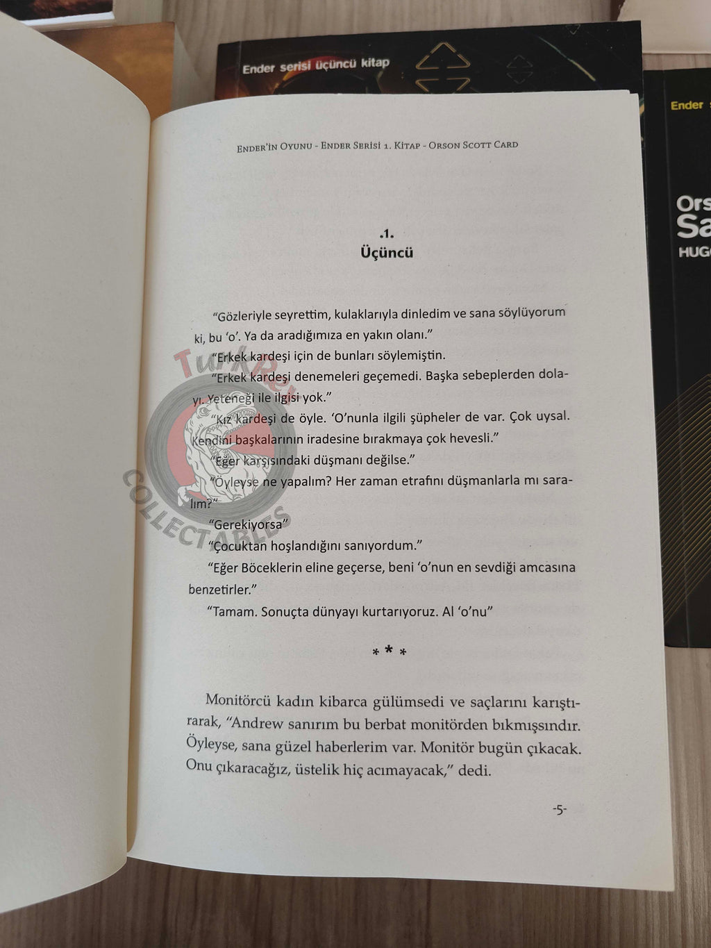 Orson Scott Card – Ender’s Game Turkish Book Turkey Complete Set