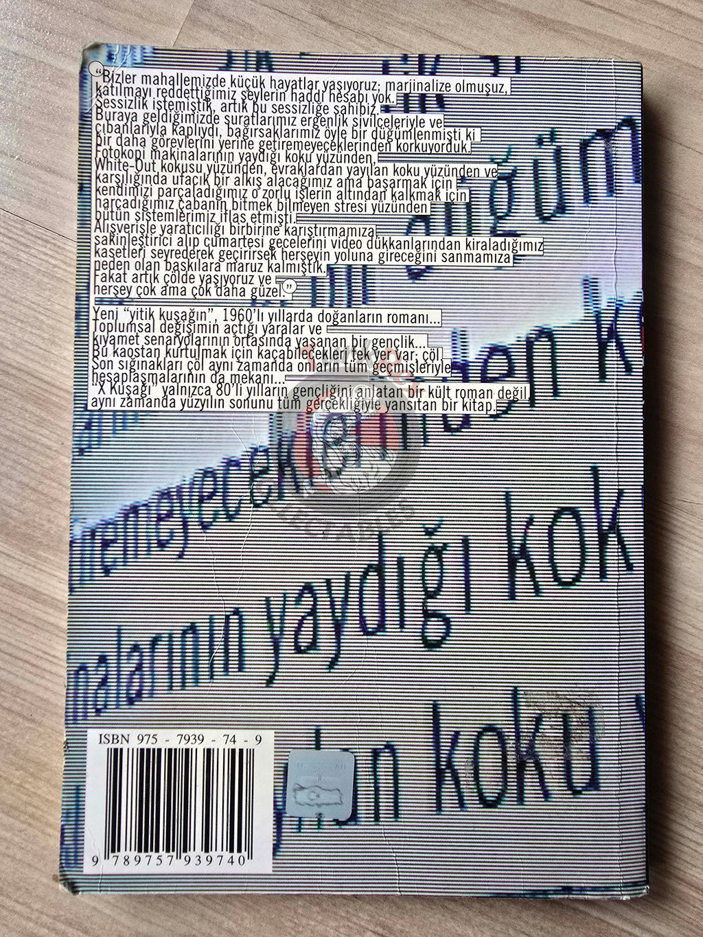 Douglas Coupland – Generation X 1998 1st Turkish Book Turkey