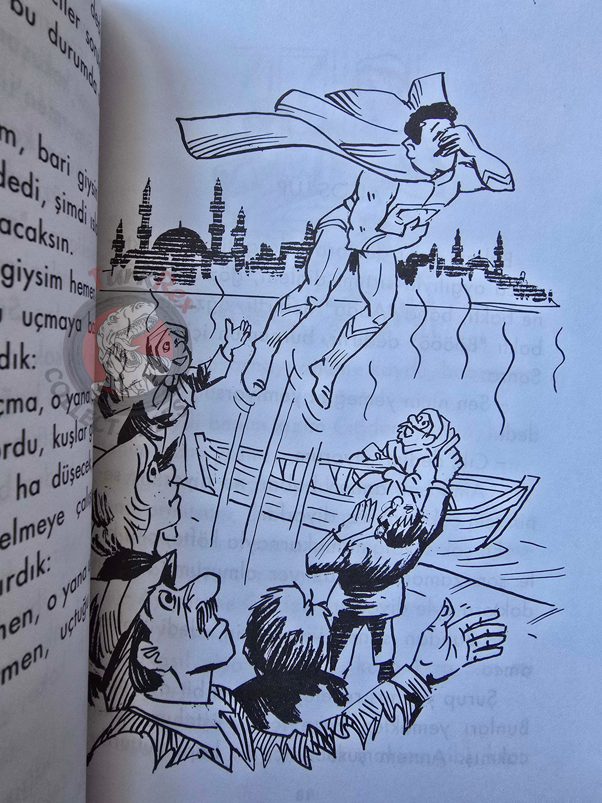 Superman Fell into Istanbul – Muzaffer İzgü 2007 Turkish Book Turkey Illustrated