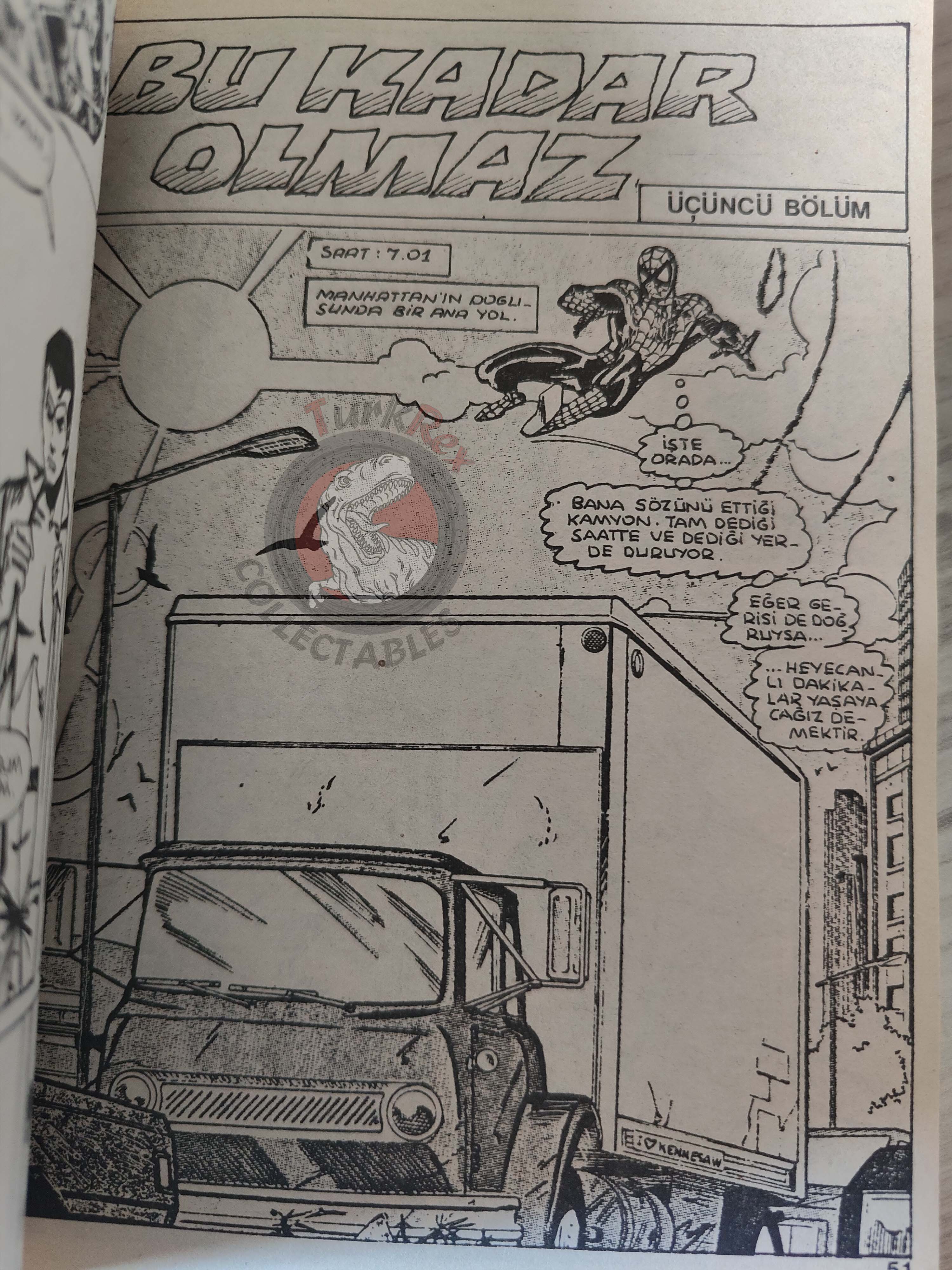 Spider-Man Vol #83 Turkish Comic Turkey Amazing #313 Spectacular #152 #149 Web of #53