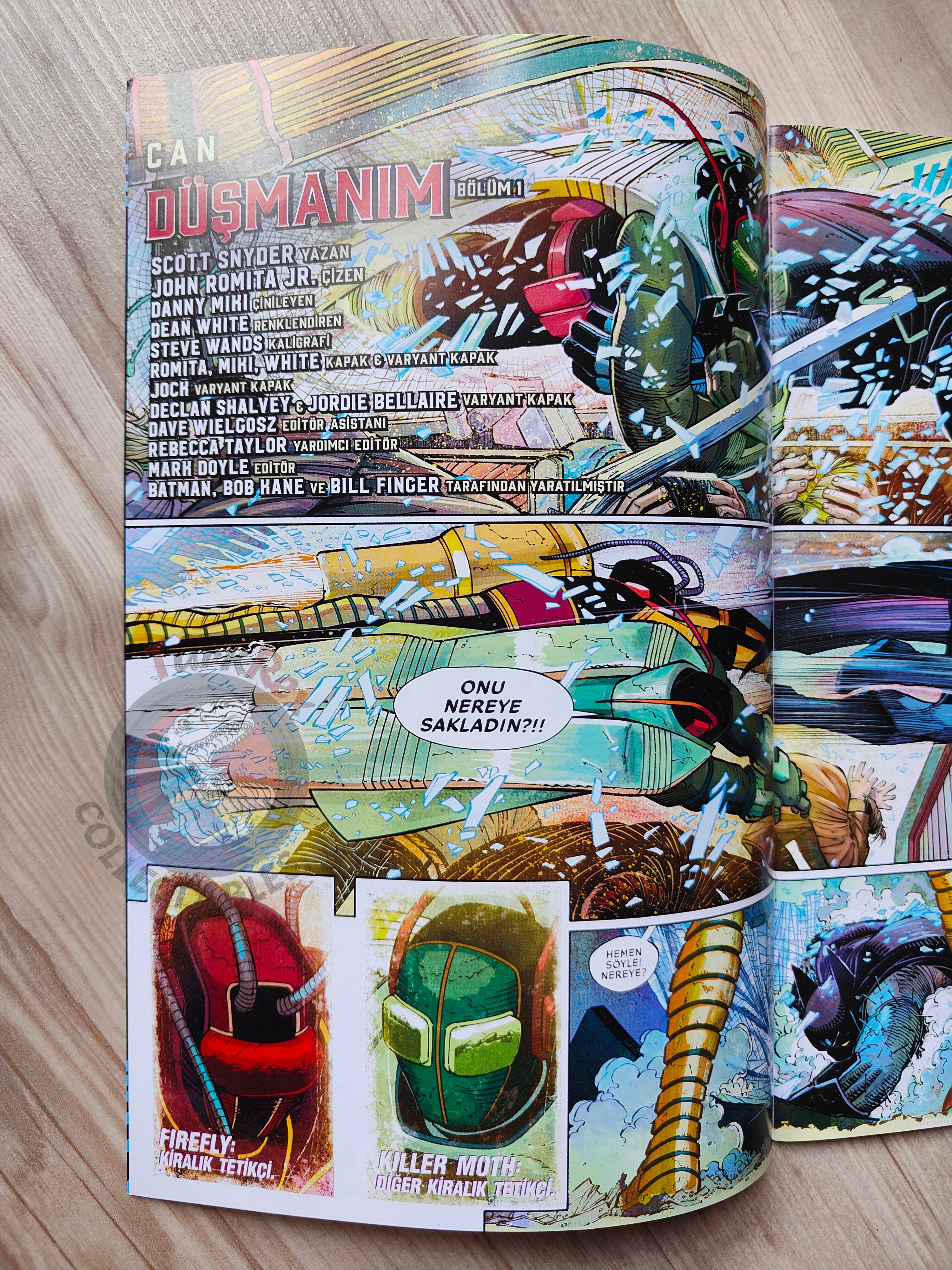 DC Rebirth: All-Star Batman #1 Turkish Comic Turkey