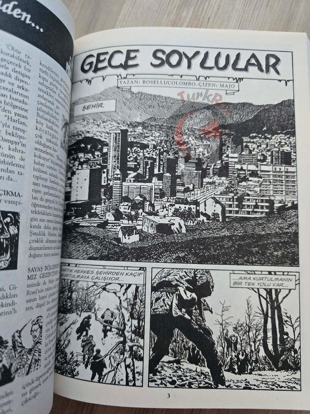 Dampyr Vol #1 Il Figlio del Diavolo Turkish Comic Turkey Mauro Boselli