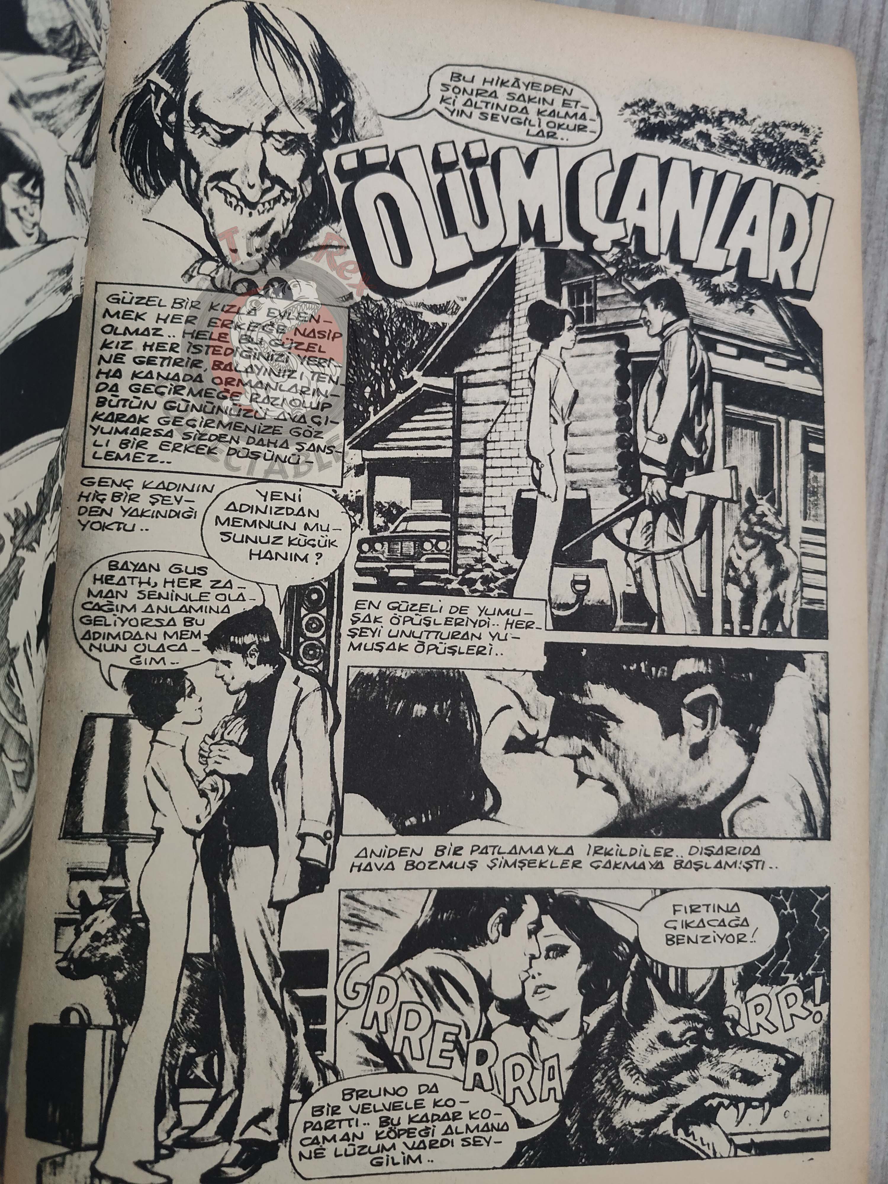 Korku February 1973 Turkish Comic Turkey Vampirella #18 Warren Creepy Eerie