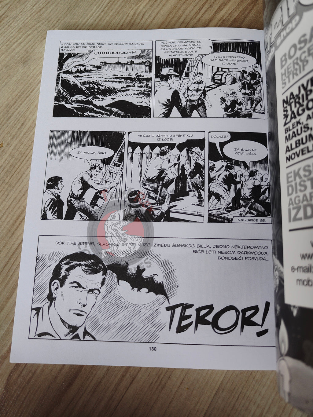 Zagor #1 La foresta degli agguati Bosnian Comic Bosnia and Herzegovina Šuma Zamki