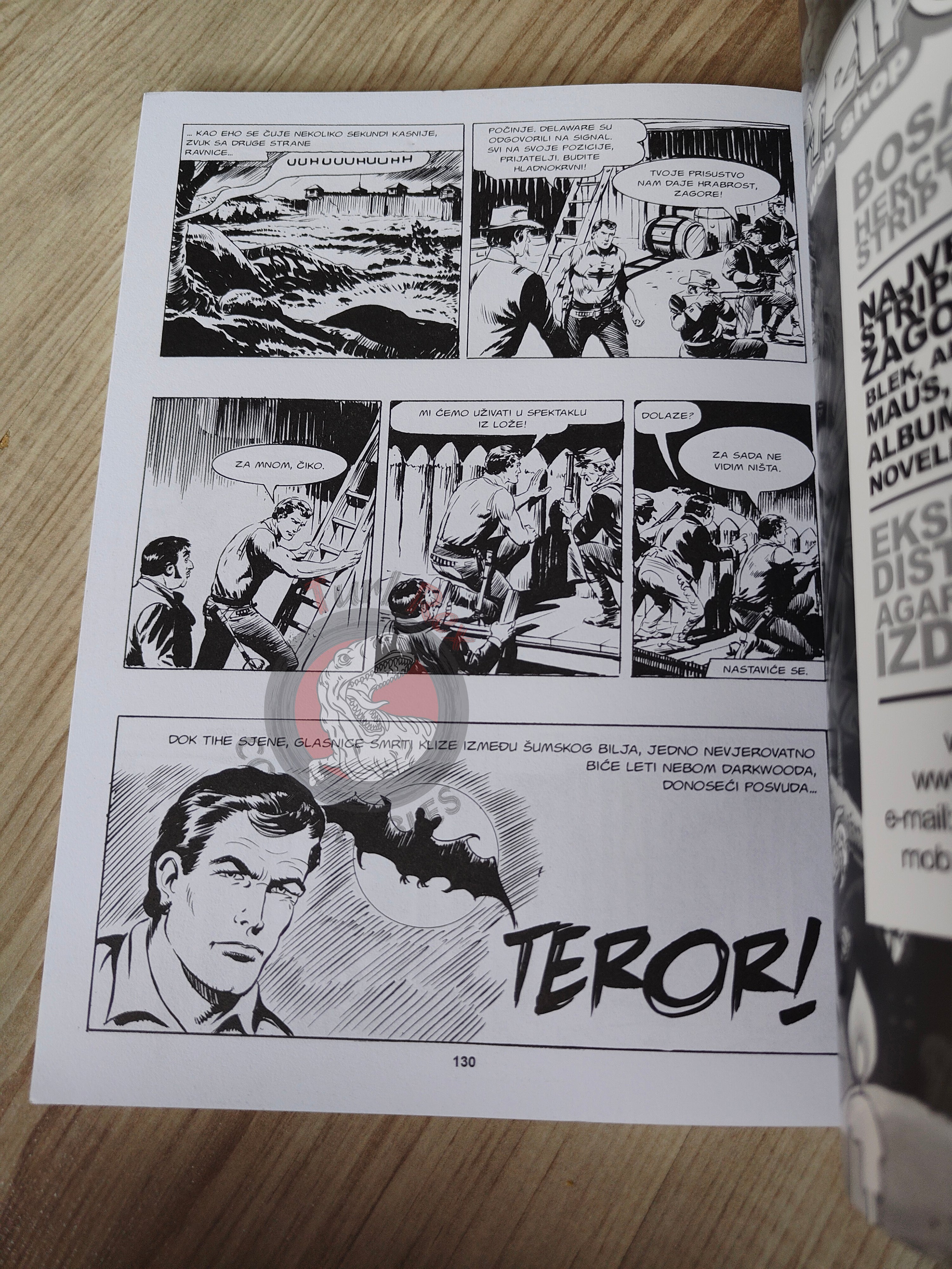 Zagor #1 La foresta degli agguati Bosnian Comic Bosnia and Herzegovina Šuma Zamki