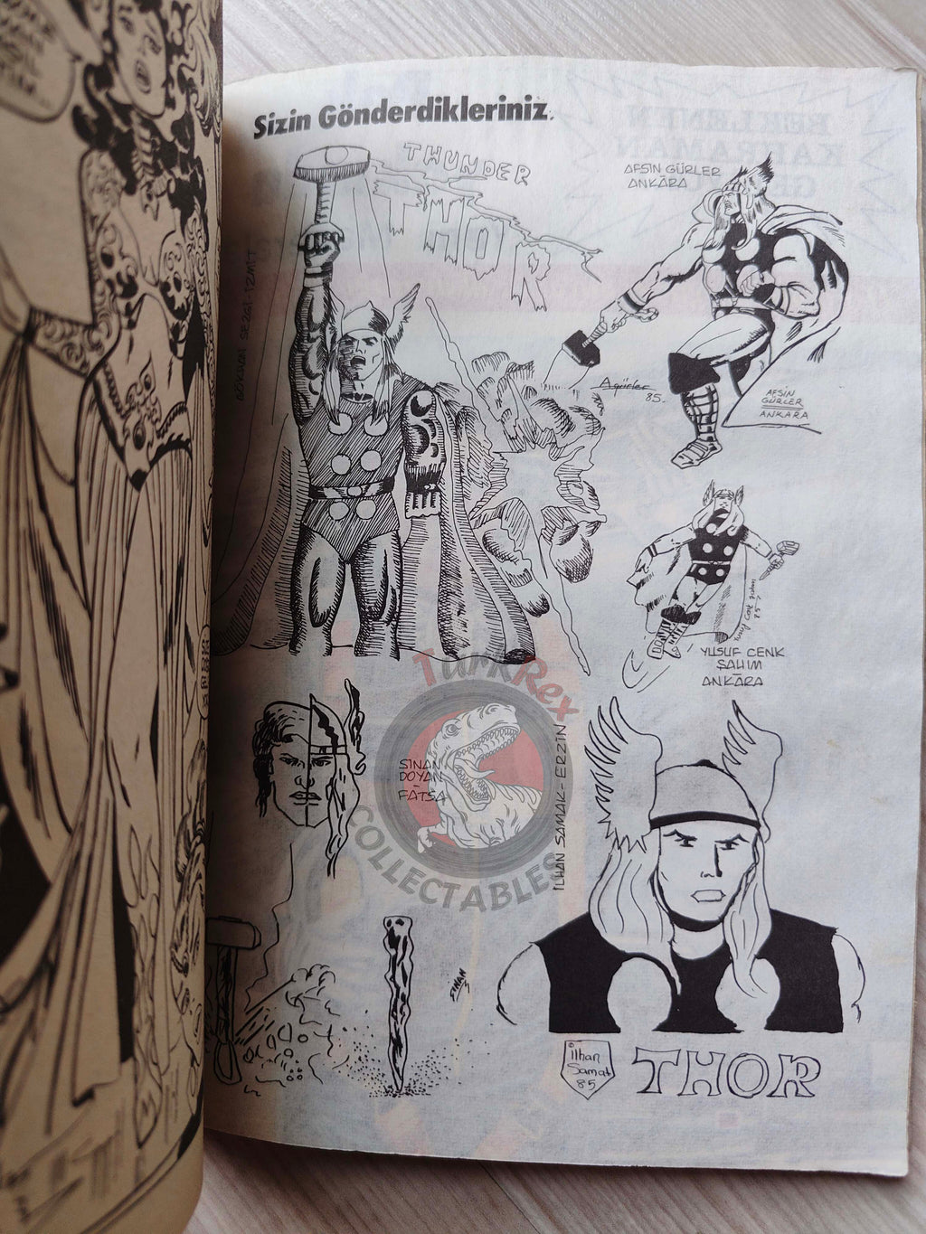 Thor #4 1985 Turkish Comic Turkey The Mighty Thor #193–196 Silver Surfer