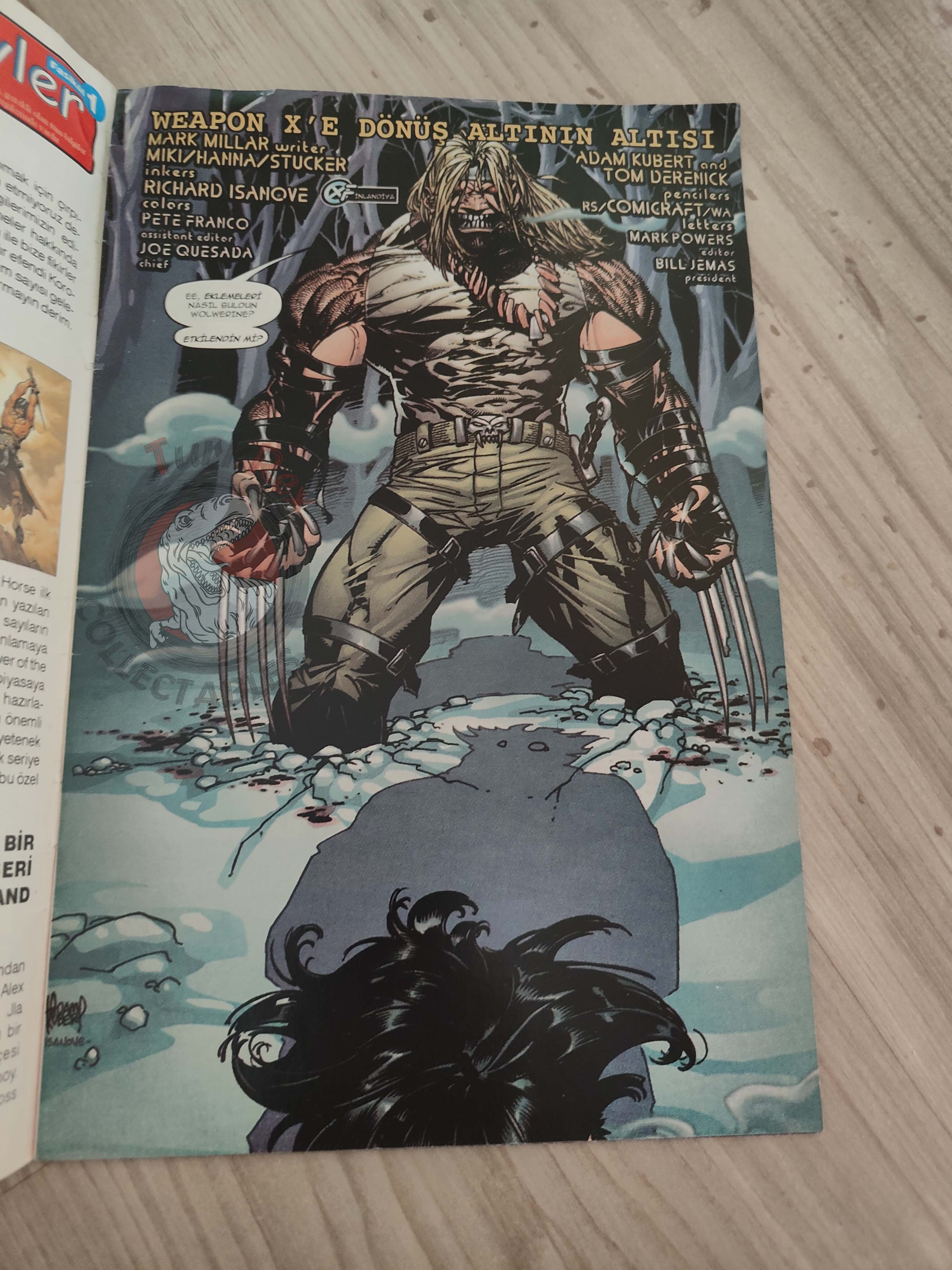 Ultimate X-Men #12 2003 Turkish Comic Turkey