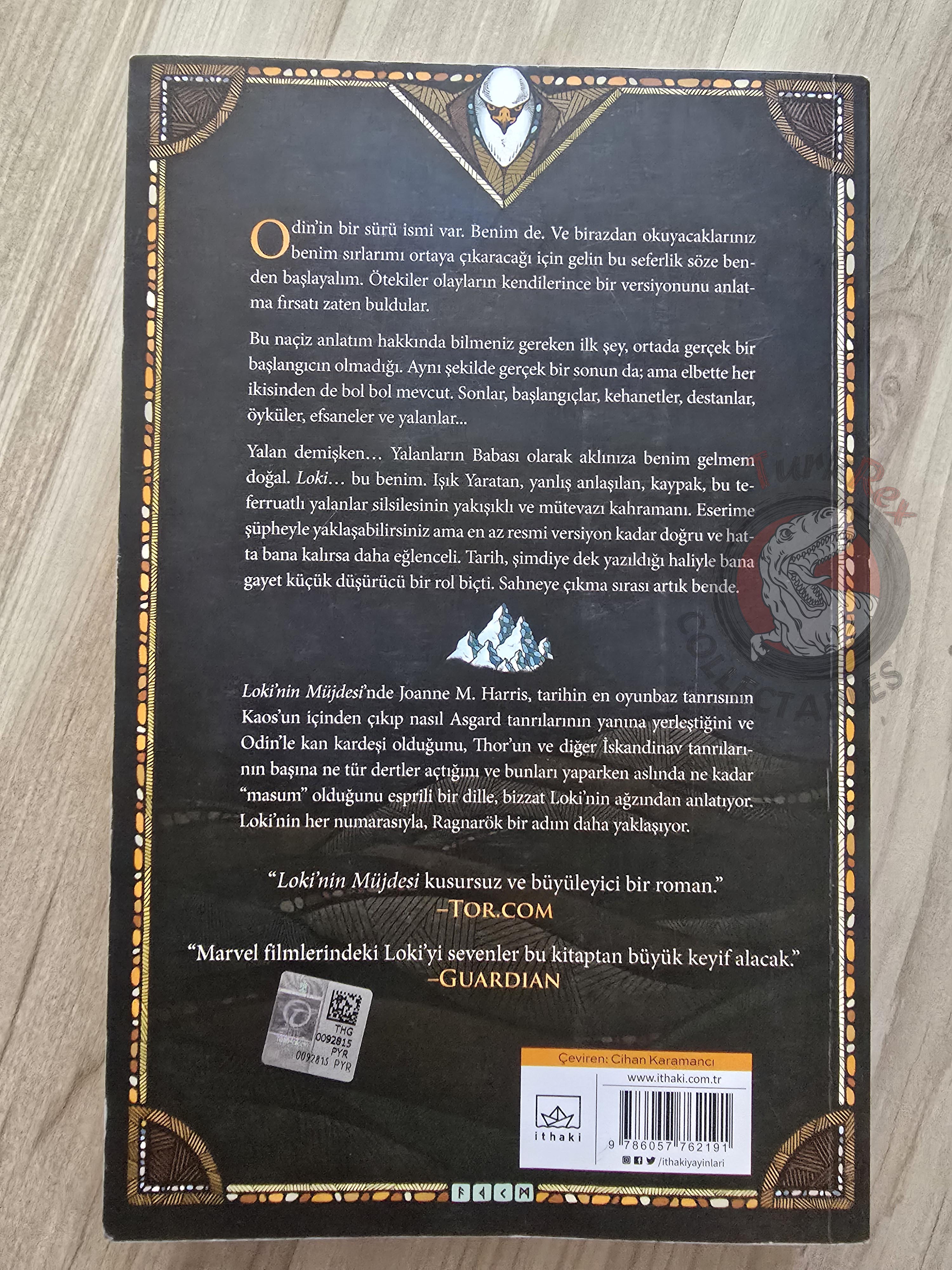 Joanne M. Harris – The Gospel of Loki 2019 Turkish Book Turkey