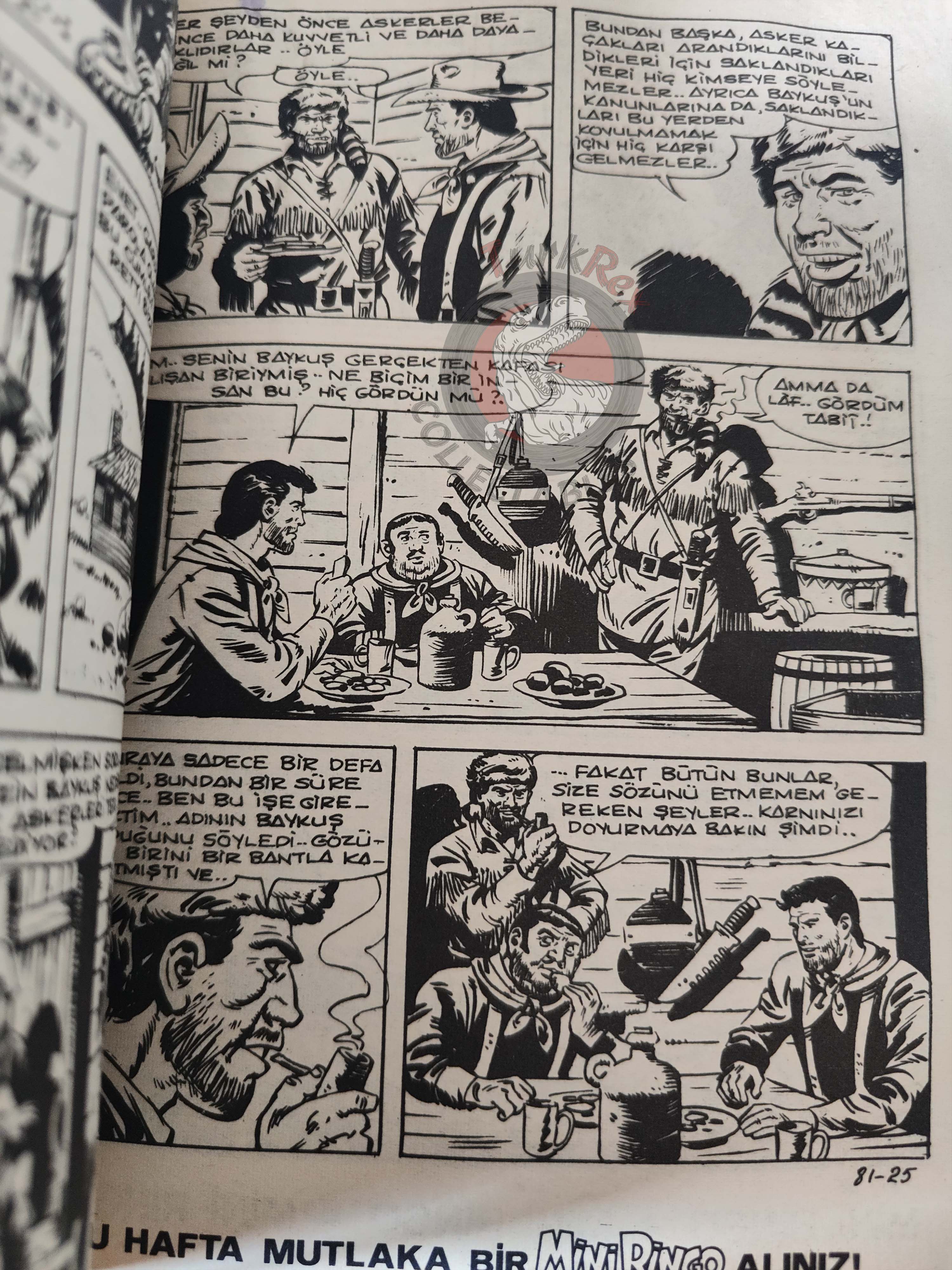 Zagor #81 1971 Avventura a Kingston Turkish Comic Turkey L'Avamposto Ignoto