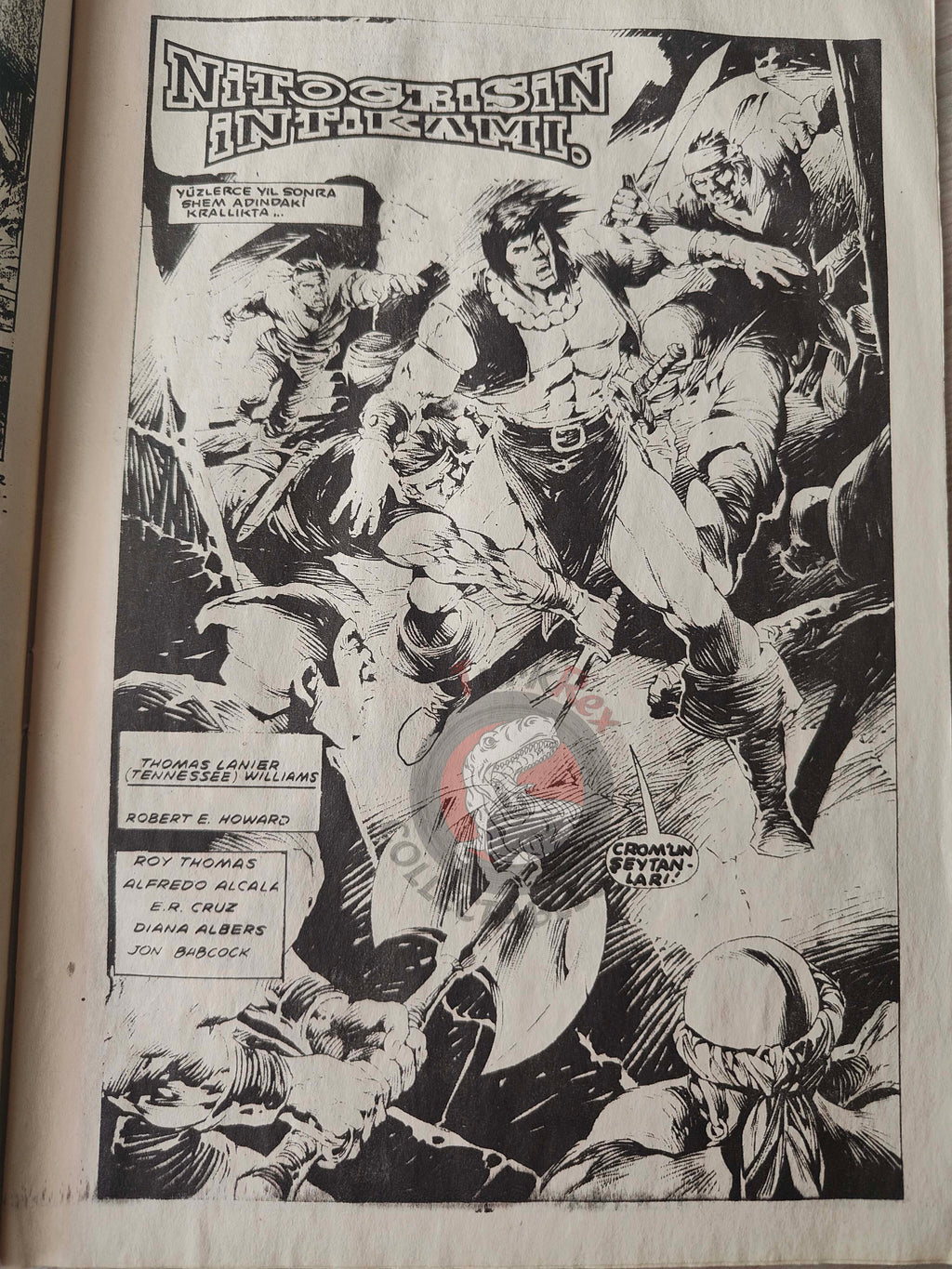 Conan & Tarzan #198 1994 Turkish Comic Turkey