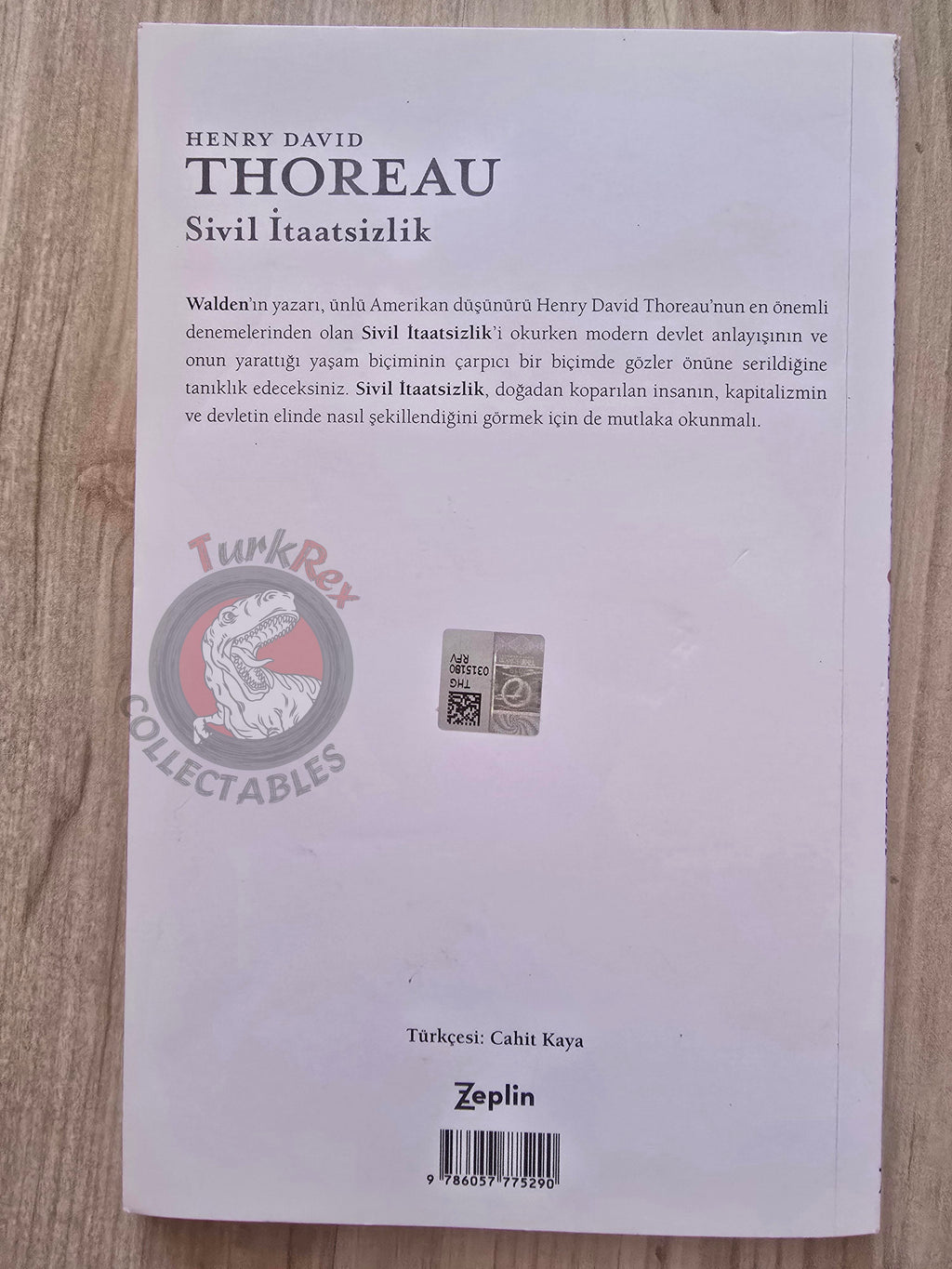 Henry David Thoreau – Civil Disobedience 2019 Turkish Book Turkey