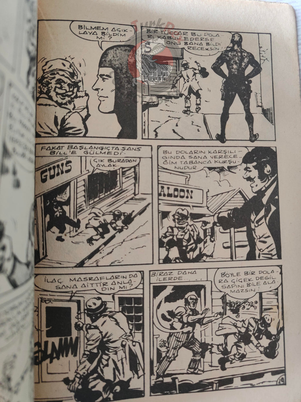 Rakar #13 1974 Turkish Comic Turkey Marcel Navarro Gaston Spirou & Fantasio
