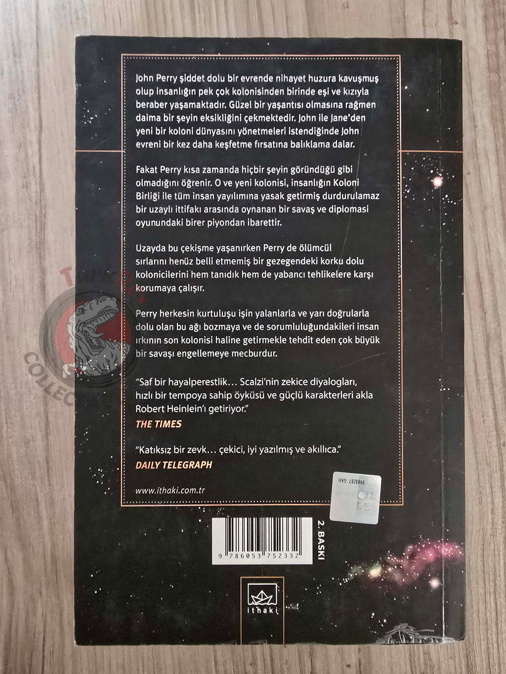John Scalzi – The Last Colony Turkish Book Turkey Old Man’s War Series