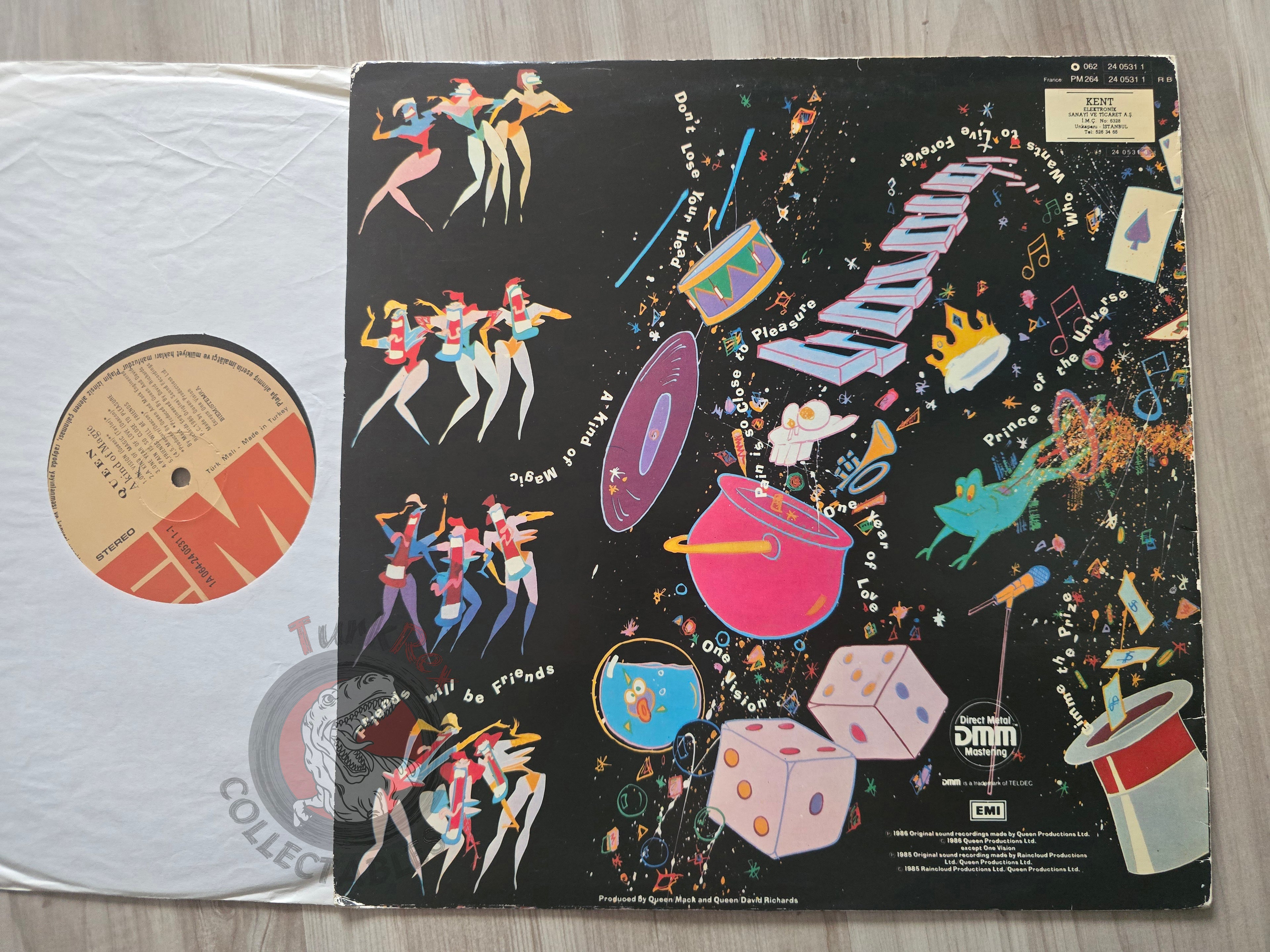 Queen – A Kind Of Magic Turkish Pressing Vinyl Turkey Edition