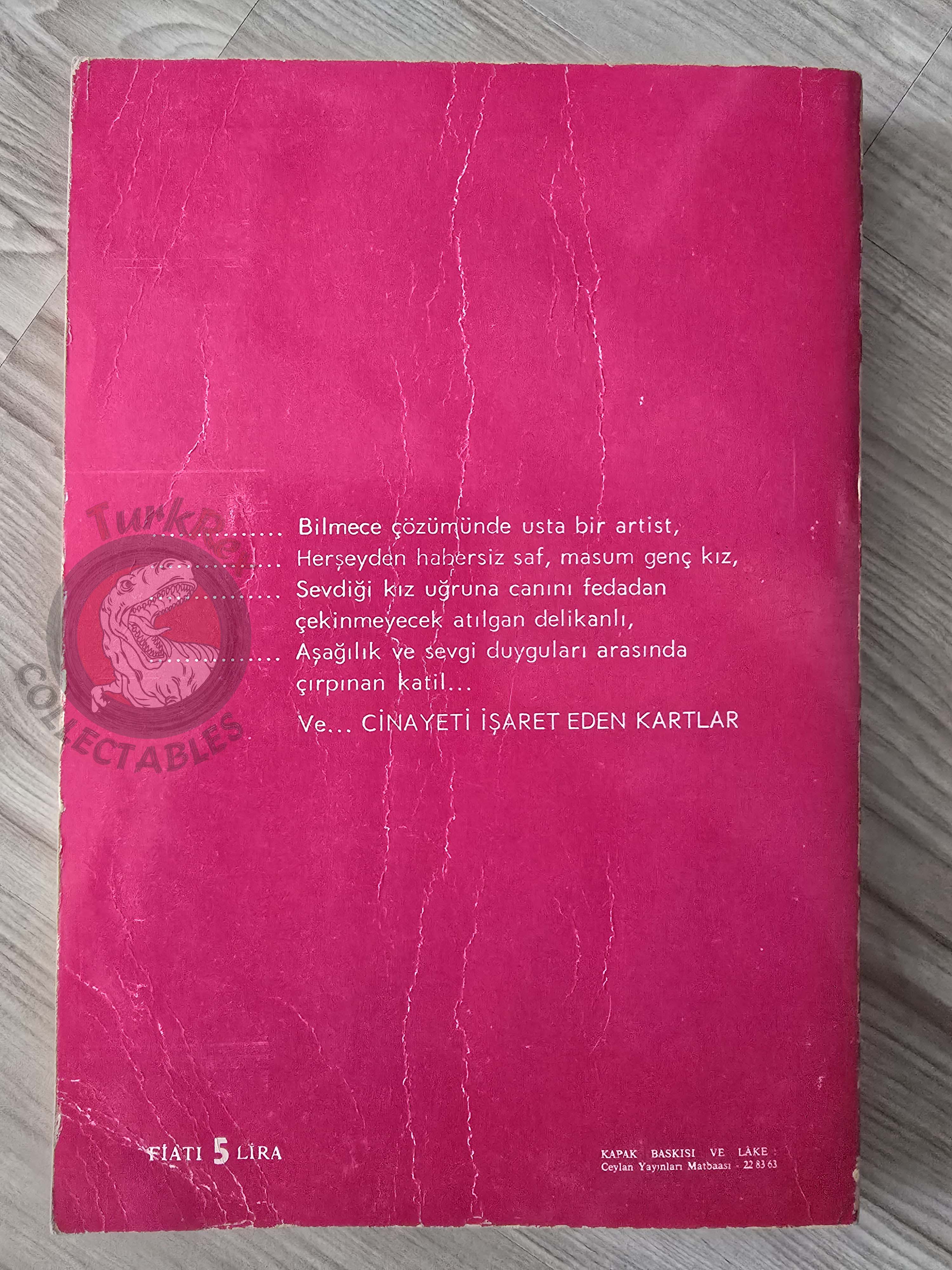 David Alexander – The Madman's Whisper 1963 1st Turkish Book Turkey