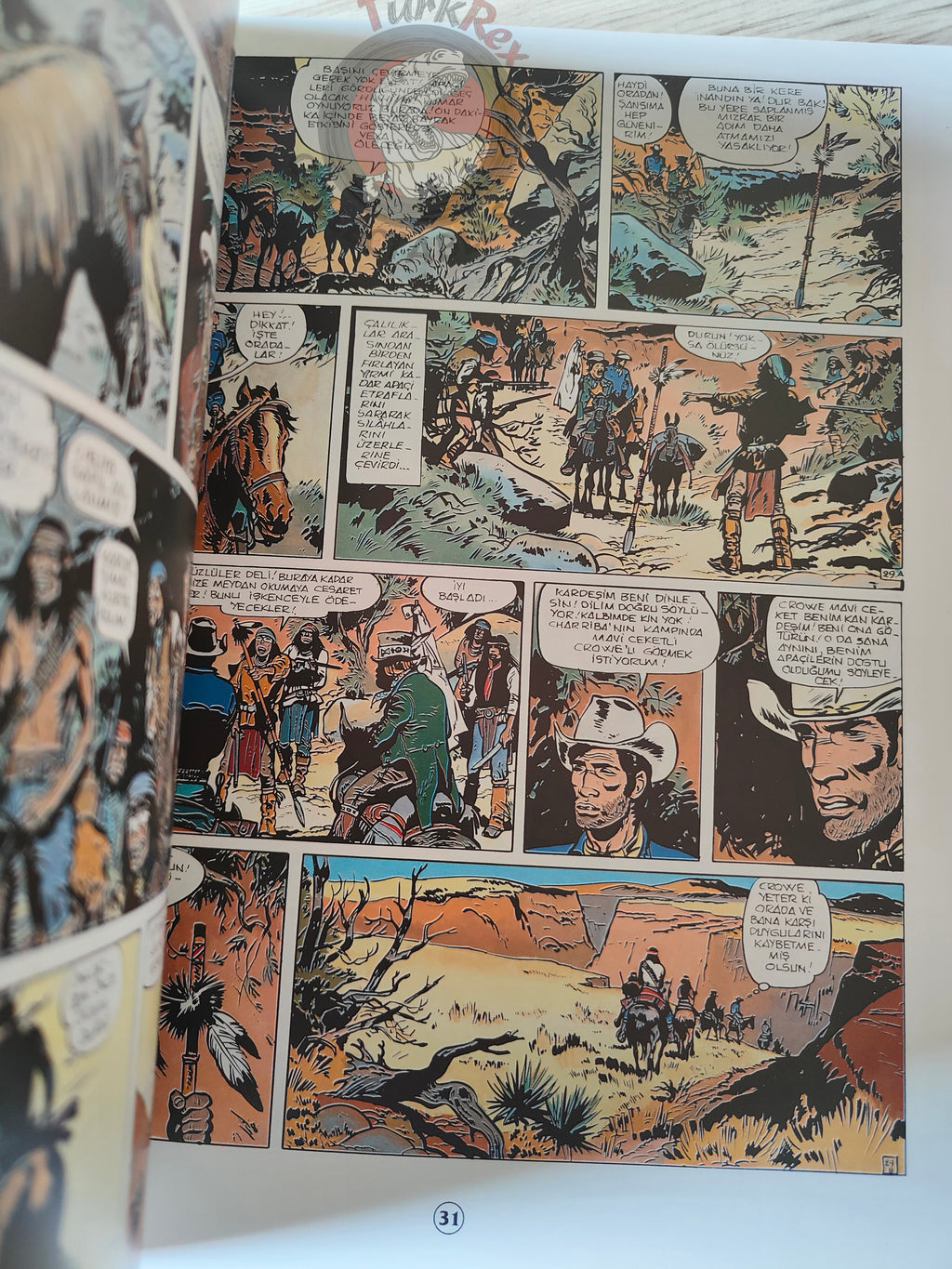 Blueberry #4 – Mission to Mexico 2003 1st Edition Turkish Comic Turkey