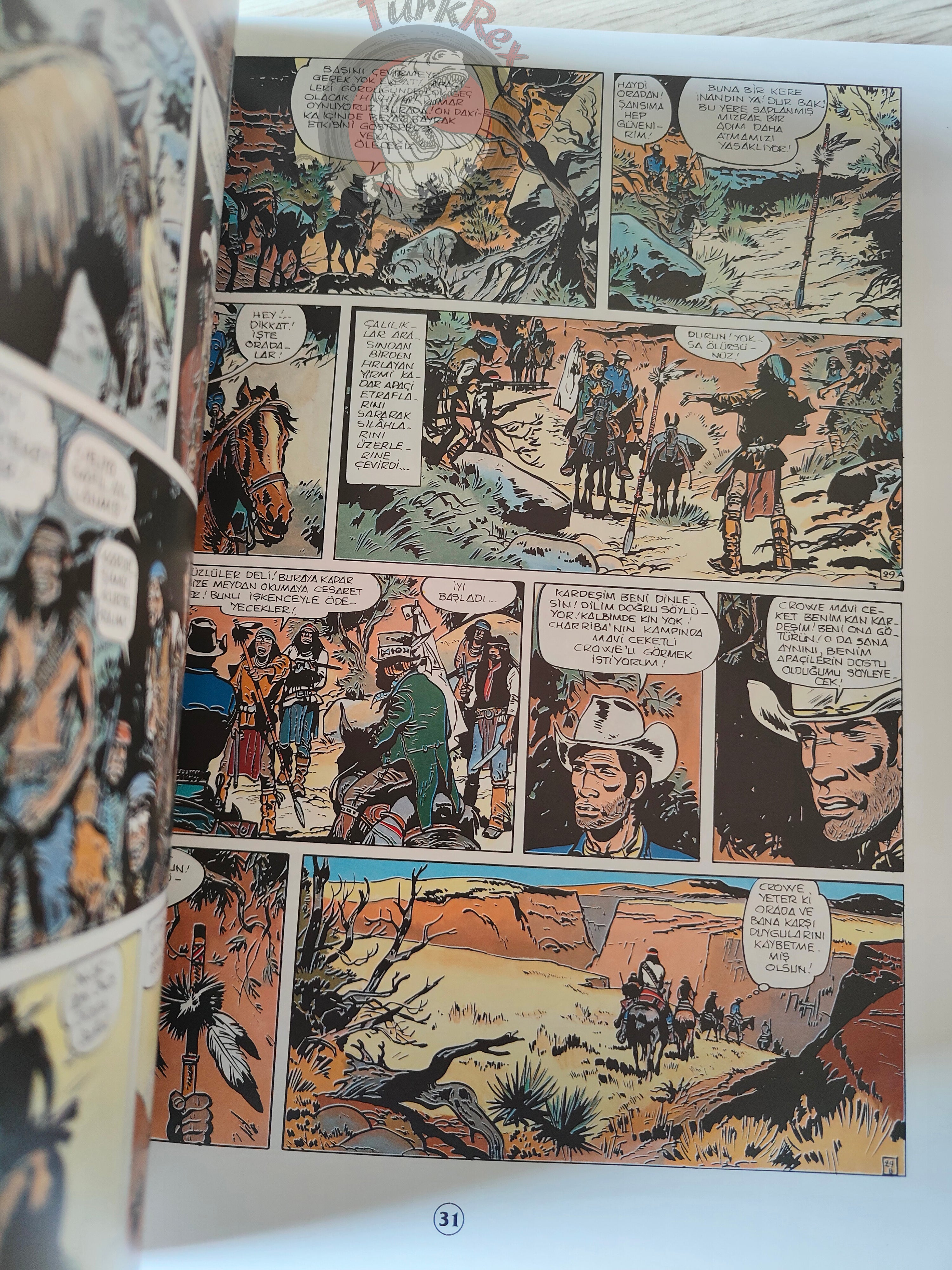 Blueberry #4 – Mission to Mexico 2003 1st Edition Turkish Comic Turkey