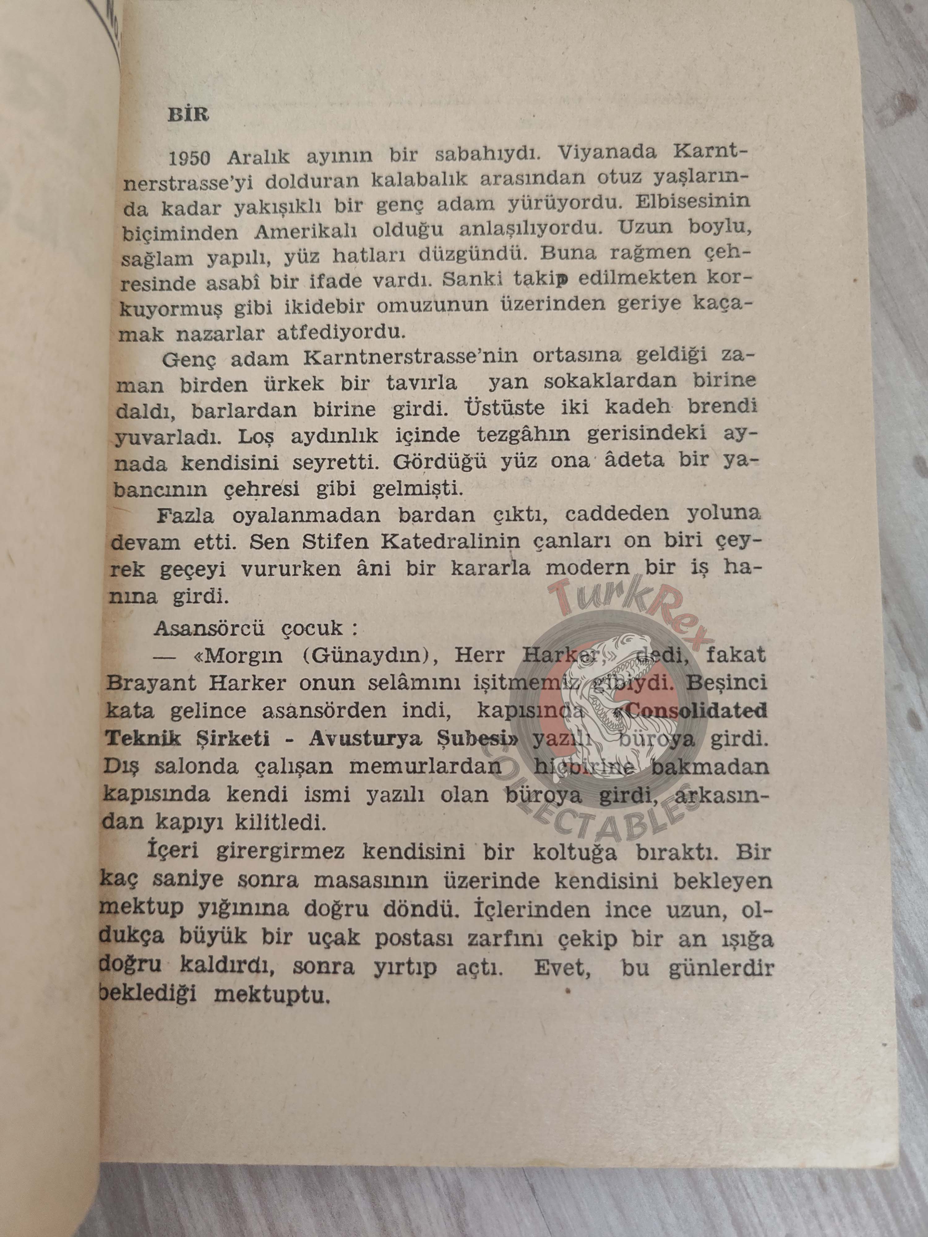 A. J. Cronin – L’Aventure de Bryan Harker 1954 1st Turkish Book Turkey