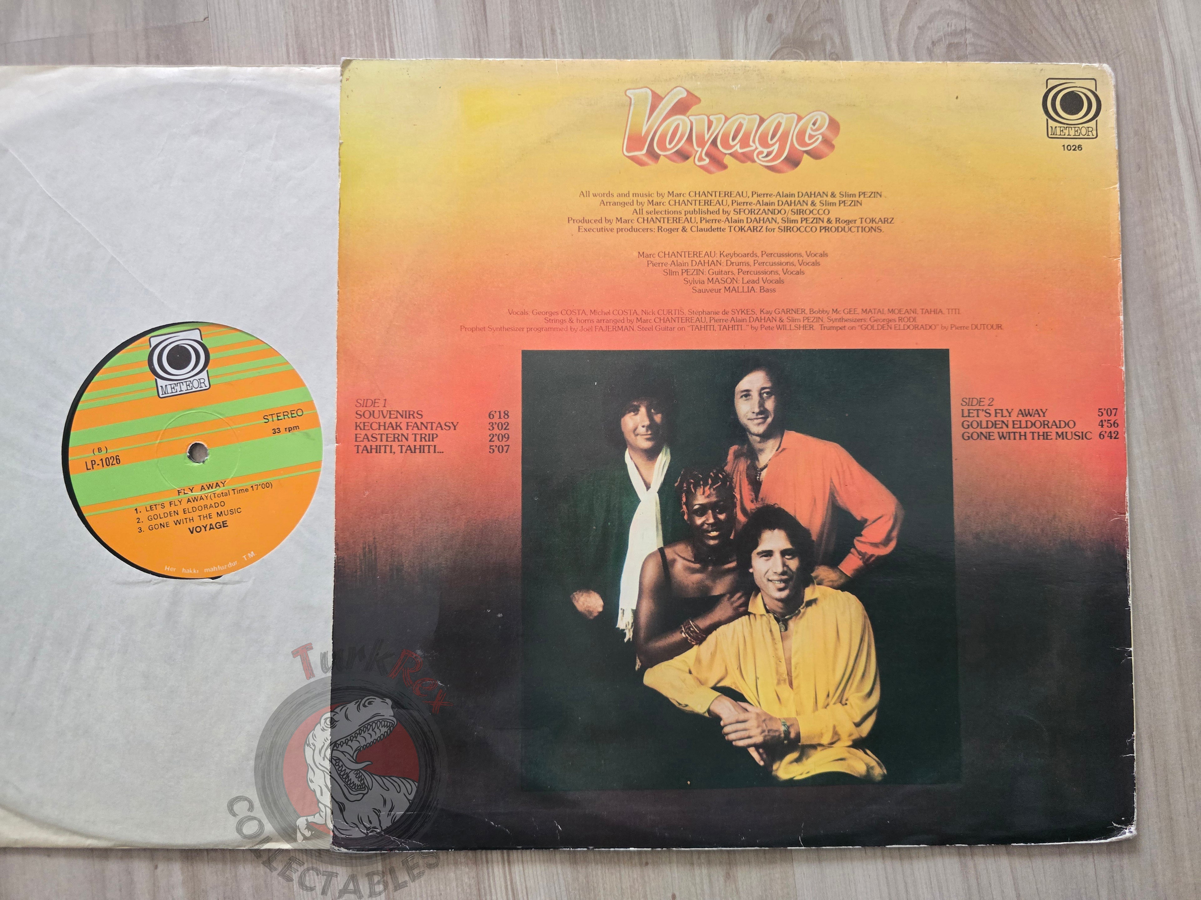 Voyage – Fly Away Turkish Pressing Vinyl Turkey Edition