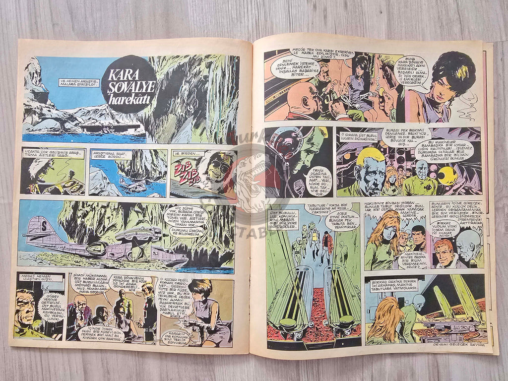 Amatör #11 Johnny Cougar Lucky Luke Turkish Comic Mag Turkey Tiger John M. Burns