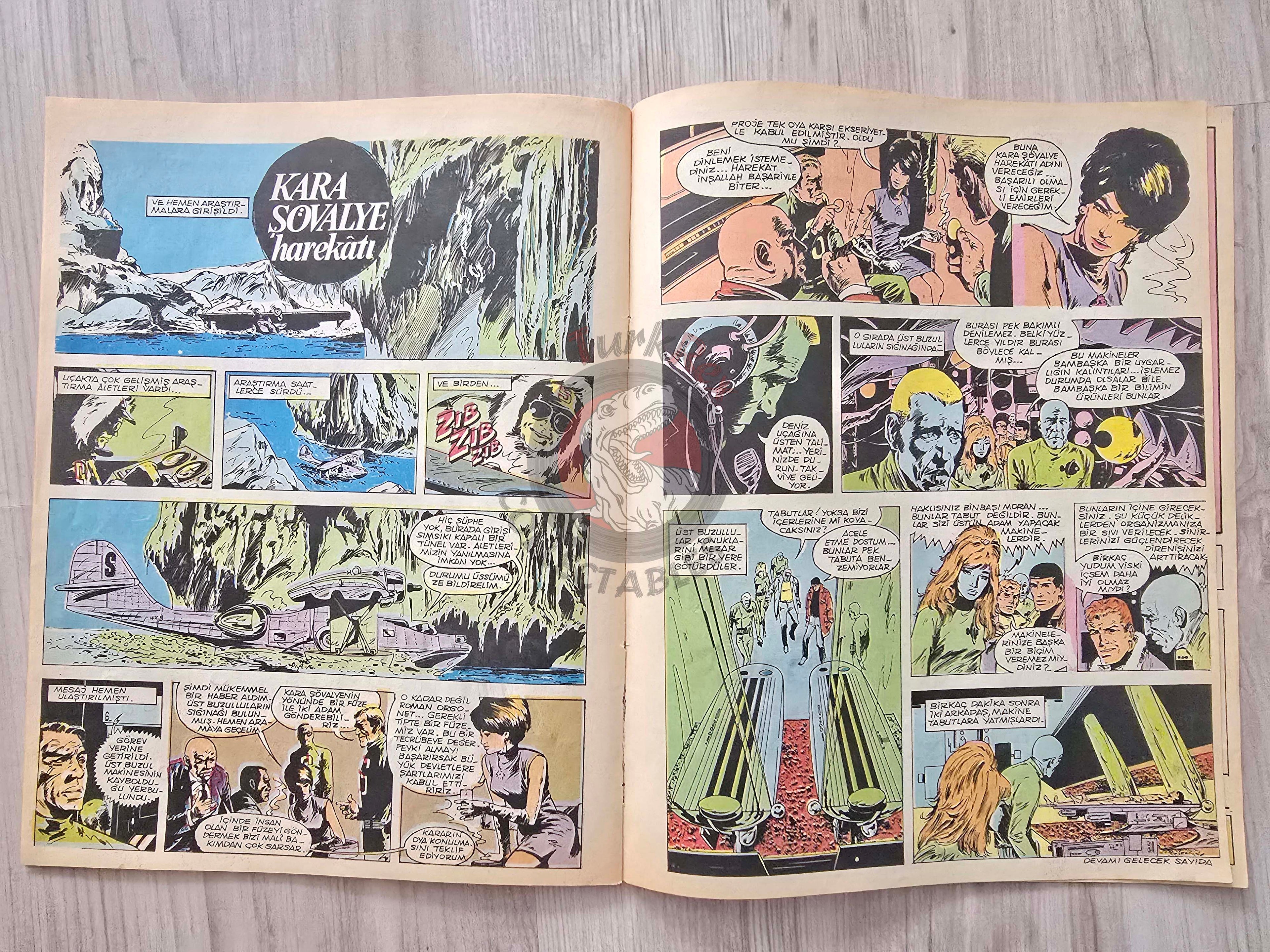 Amatör #11 Johnny Cougar Lucky Luke Turkish Comic Mag Turkey Tiger John M. Burns