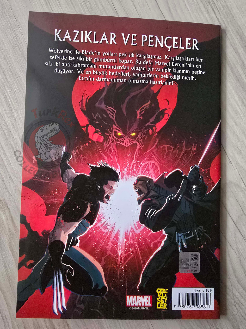 Wolverine vs Blade #1 Turkish Comic Turkey X-Men Marc Guggenheim