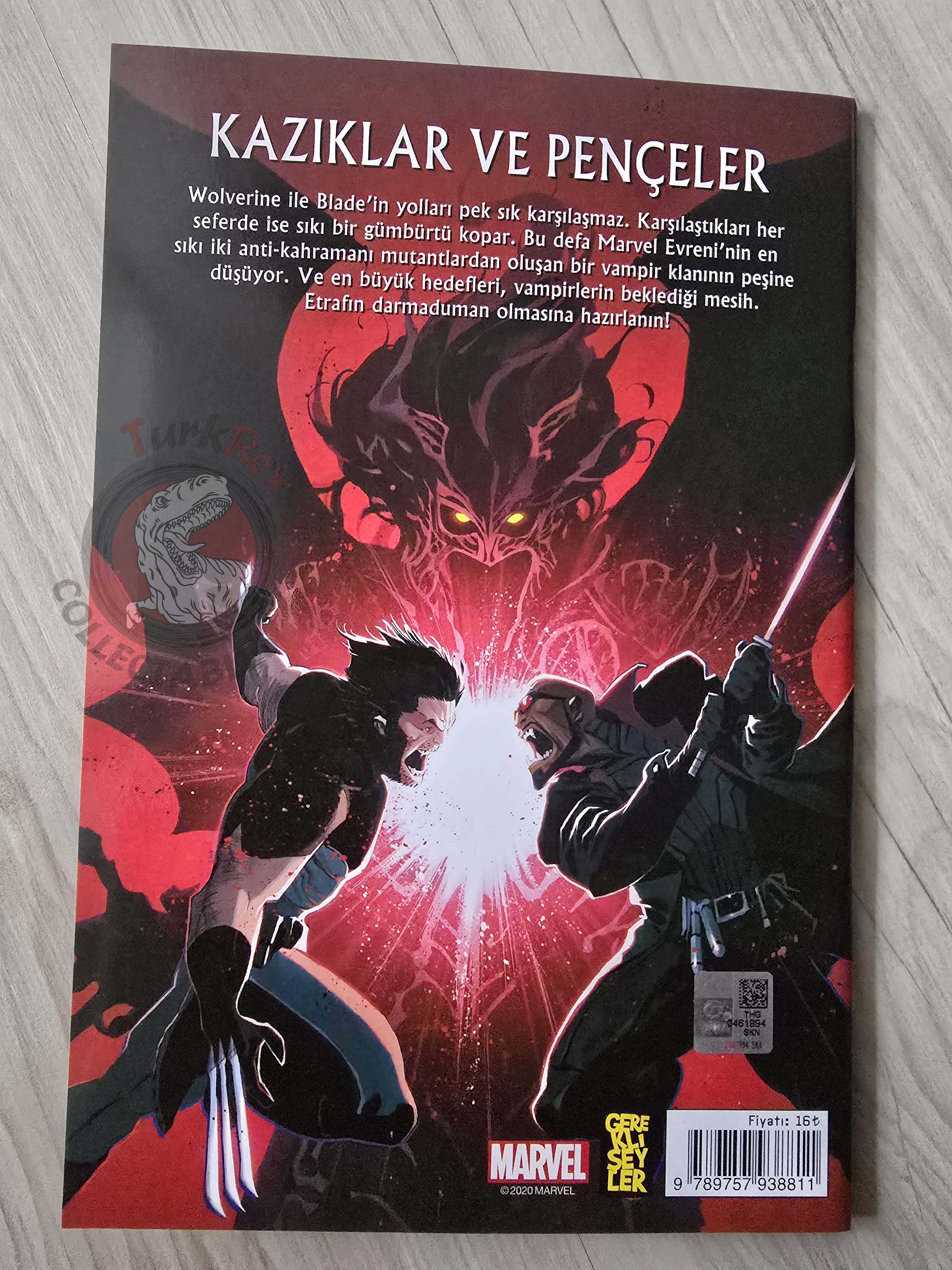 Wolverine vs Blade #1 Turkish Comic Turkey X-Men Marc Guggenheim