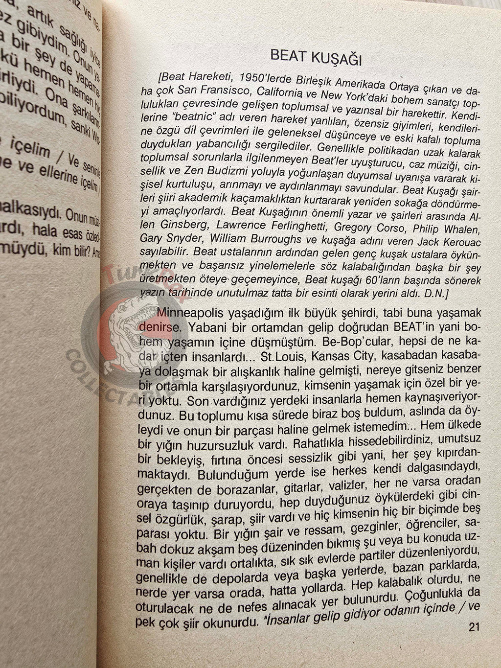 Bob Dylan Forever Young Biography Book 1990 1st by Turkish Writer Book Turkey