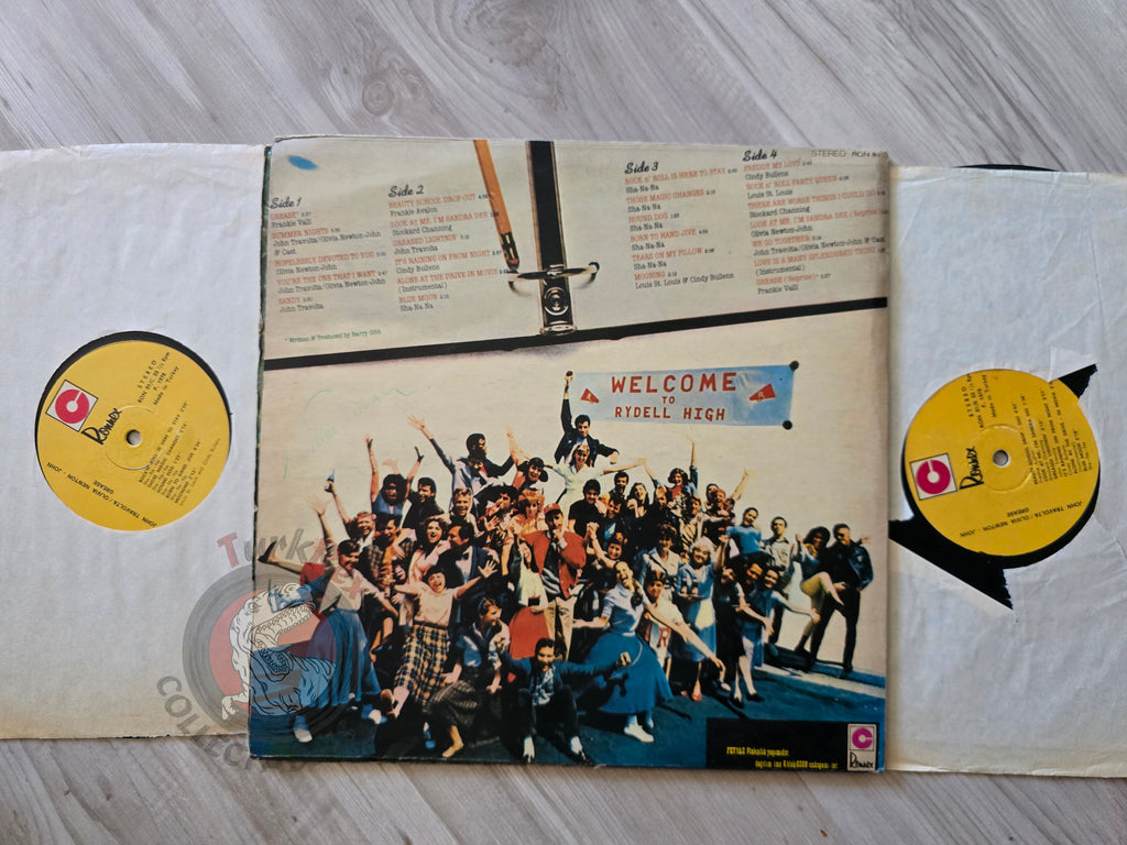 Grease (The Original Soundtrack From The Motion Picture) Turkish Pressing Vinyl Turkey Edition 2