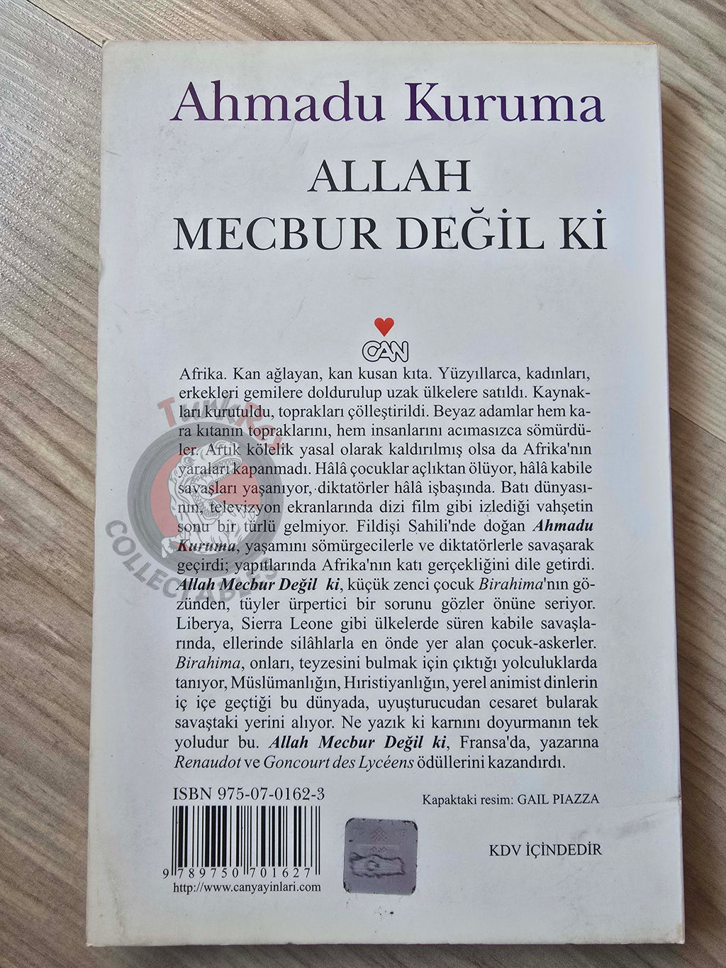 Ahmadou Kourouma – Allah Is Not Obliged 2001 1st Turkish Book Turkey