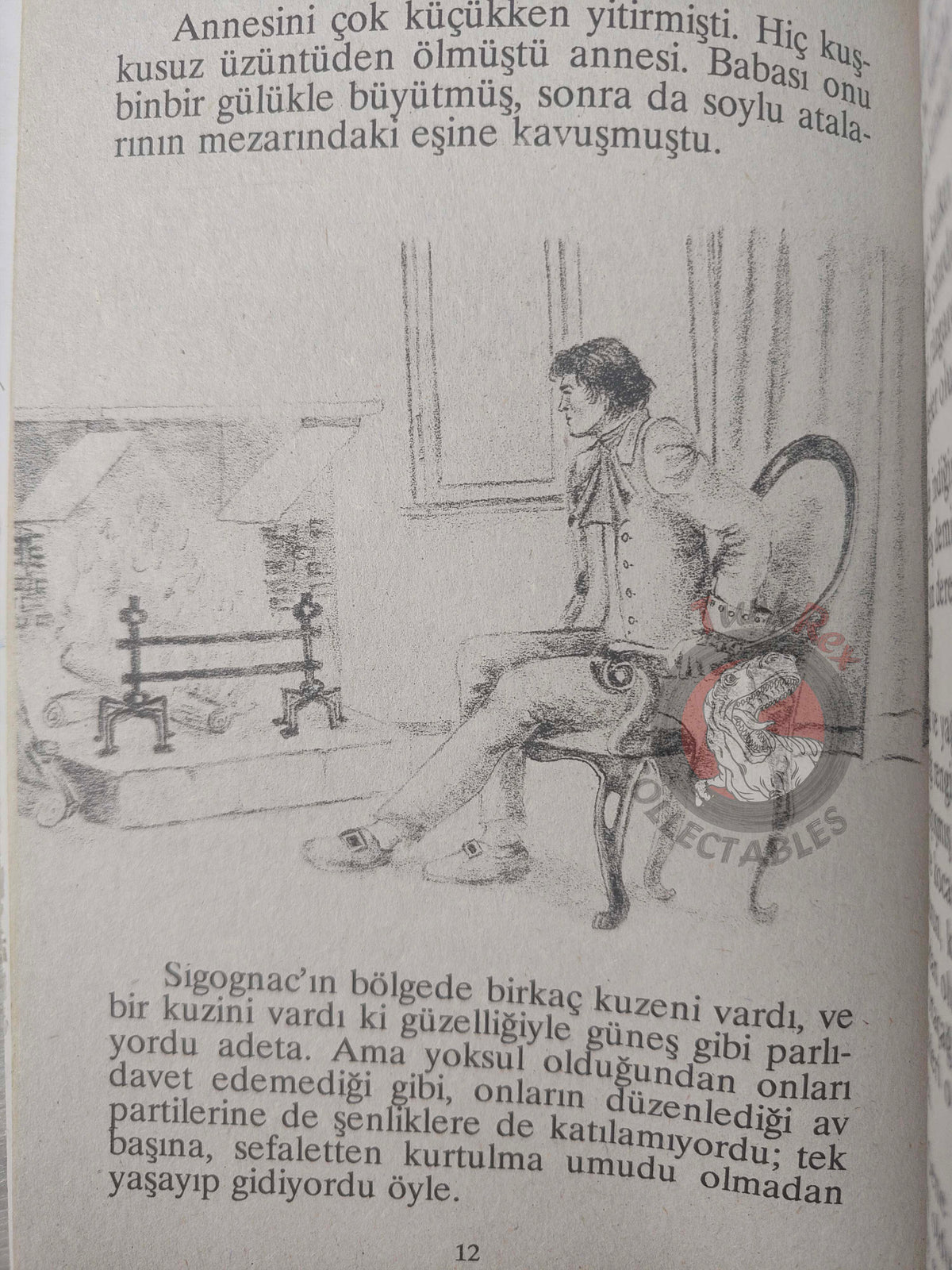 Theophile Gautier – Captain Fracasse 1998 Turkish Book Turkey Illustrated