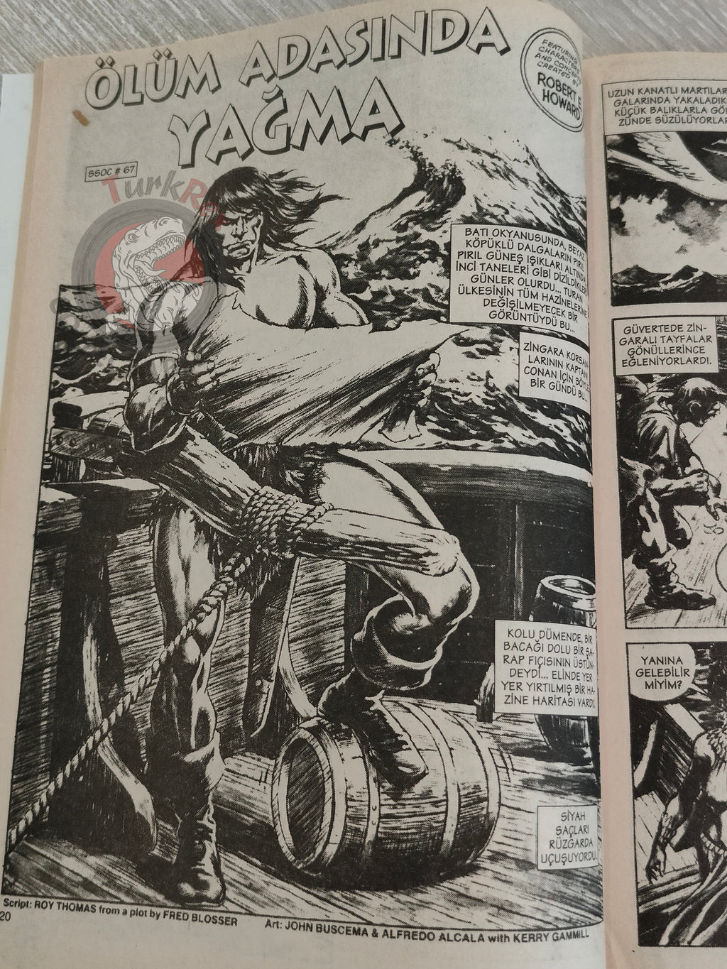 Conan #14 The Savage Sword of Conan #67 Turkish Comic Turkey