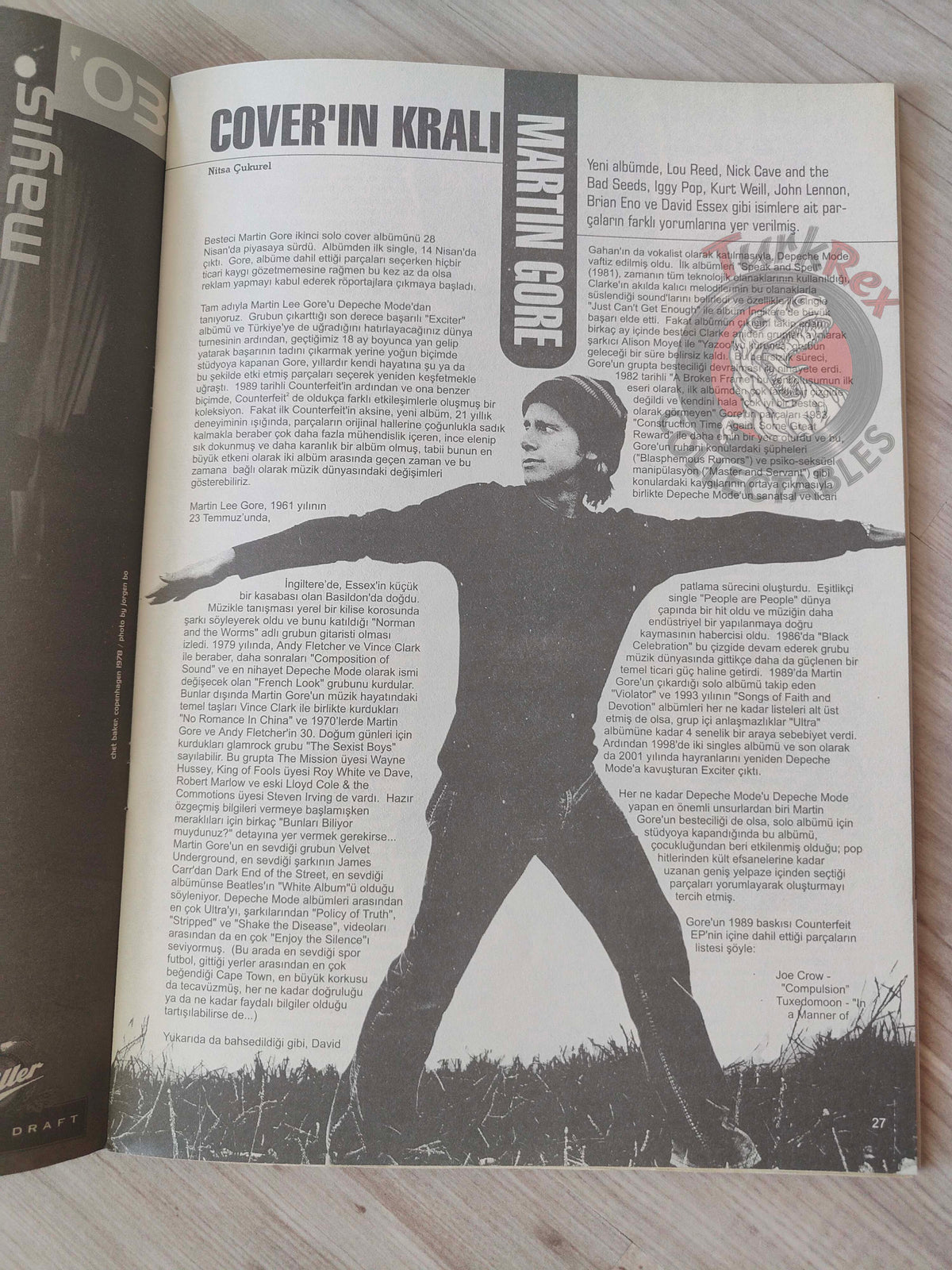 Lull 2003 Blur Turkish Mag Turkey Nobukazu Takemura Wilco Goldfrapp Martin Gore