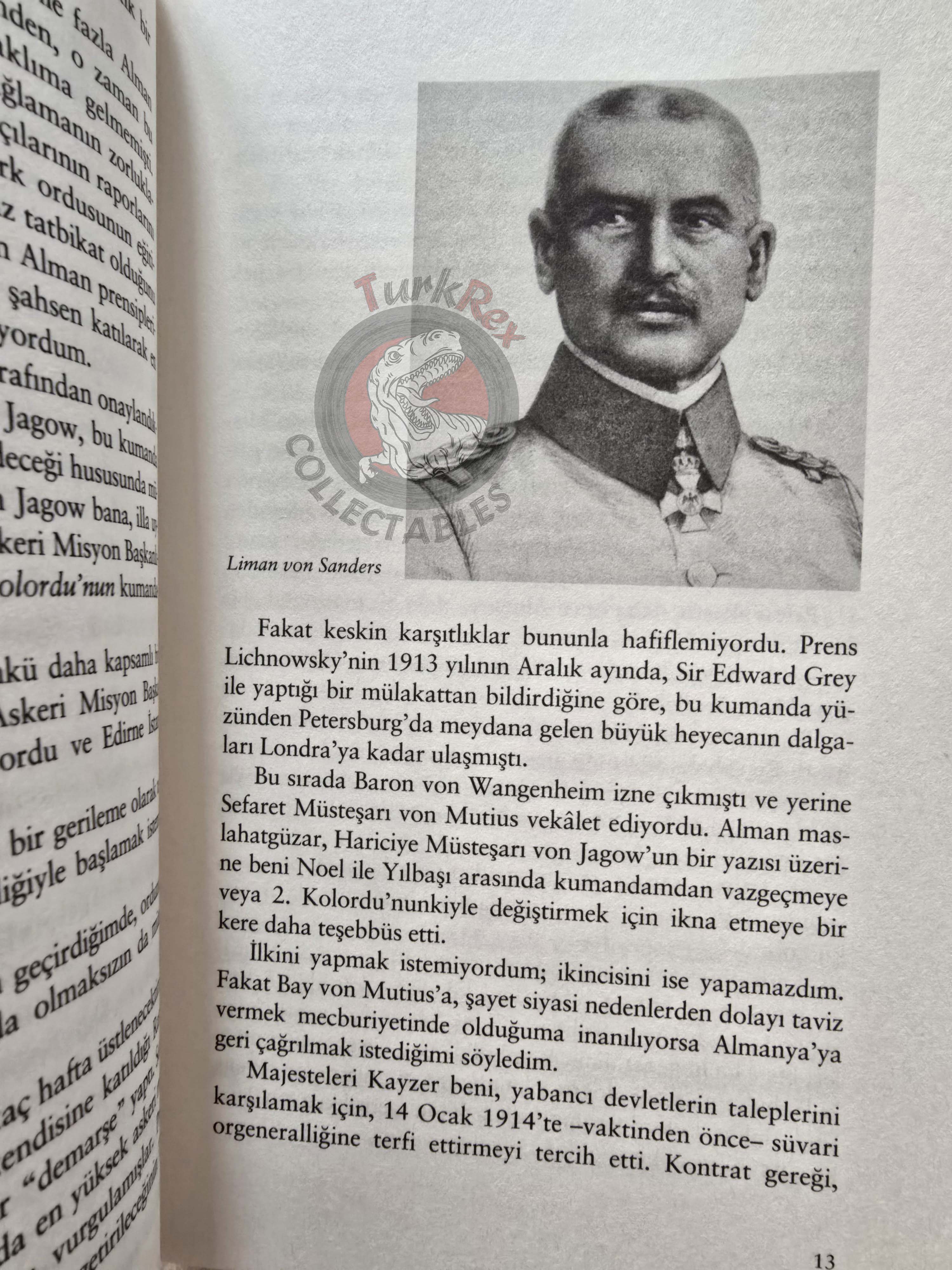 Liman von Sanders – Five Years in Turkey 2020 Turkish Book Turkey